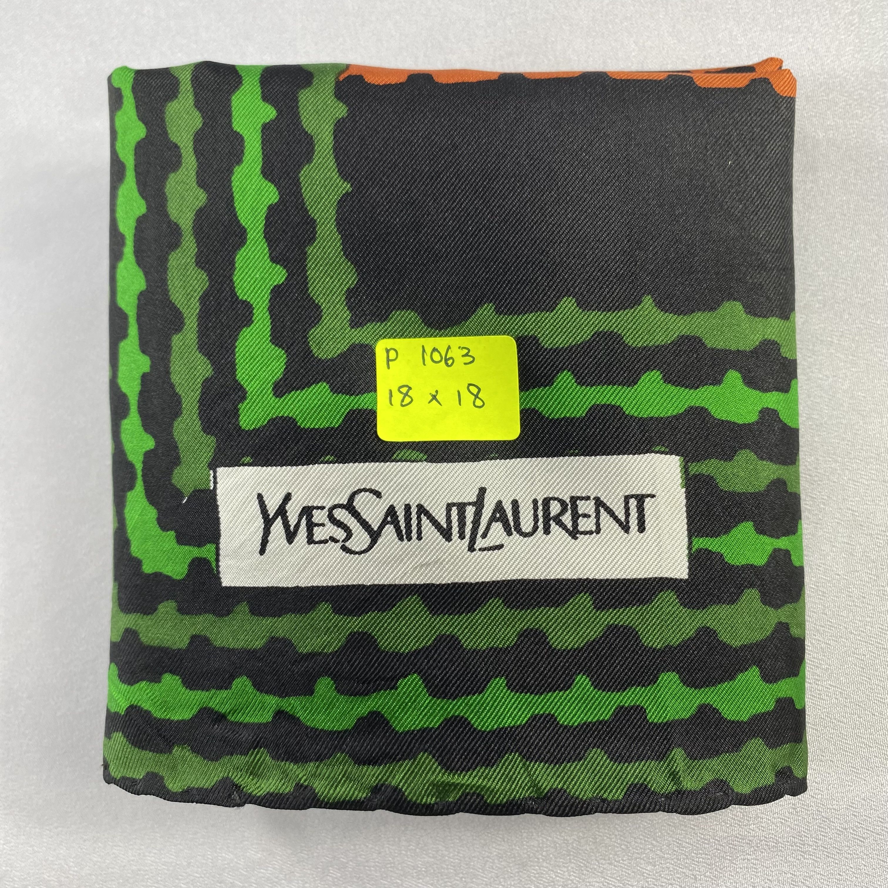 Vintage Yves Saint Laurent Handkerchief / Neckerchief-P1063 Size ONE SIZE - 6 Thumbnail