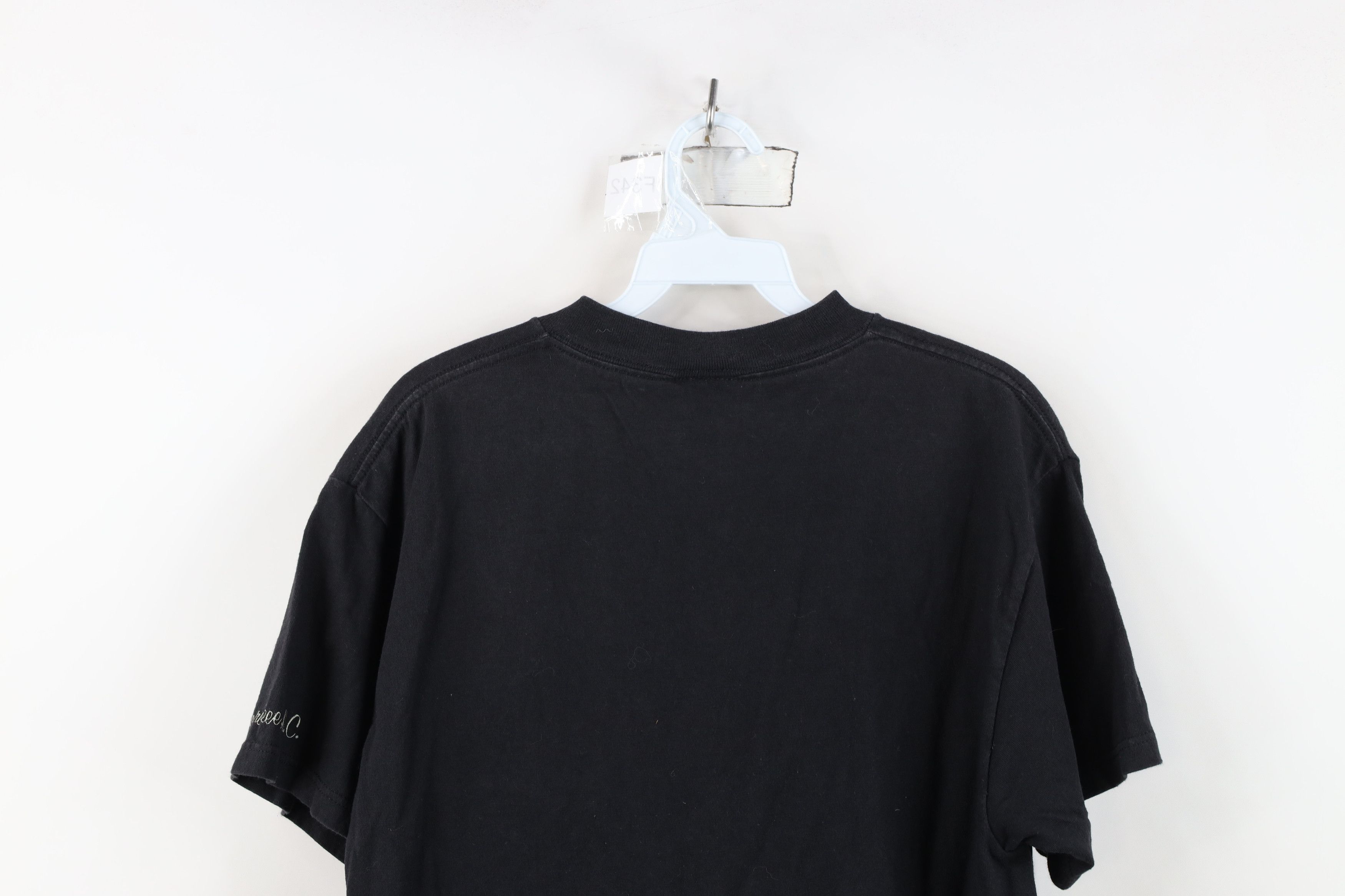 Vintage Vintage 90s Streetwear Nature Spirit Animal T-Shirt Black Size US M / EU 48-50 / 2 - 14 Thumbnail