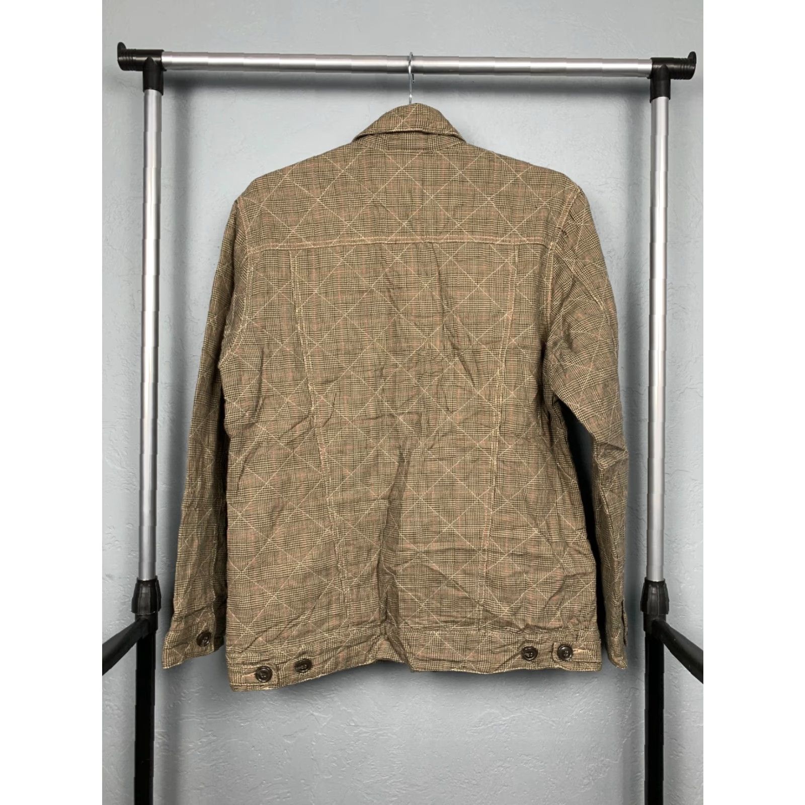Levi's Levi's Movin On Vintage Mens Workwear Plaid Jacket M Brown Jacket Mens Size US M / EU 48-50 / 2 - 7 Thumbnail