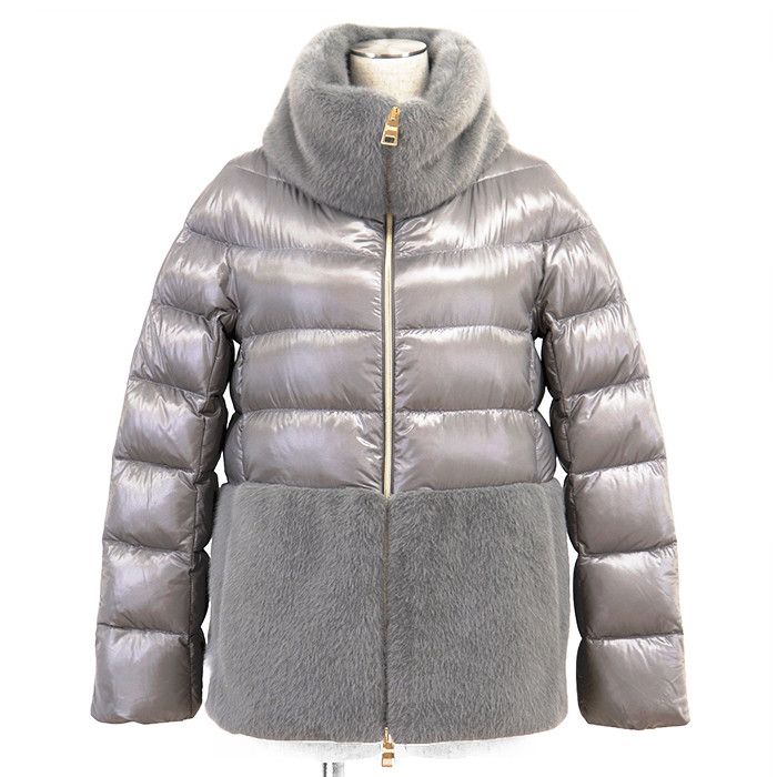Other Other Herno Nylon Fur Combination Down Coat Textile Outerwear PI001933D12017Z DUTY FREE for USA Size ONE SIZE - 1 Thumbnail