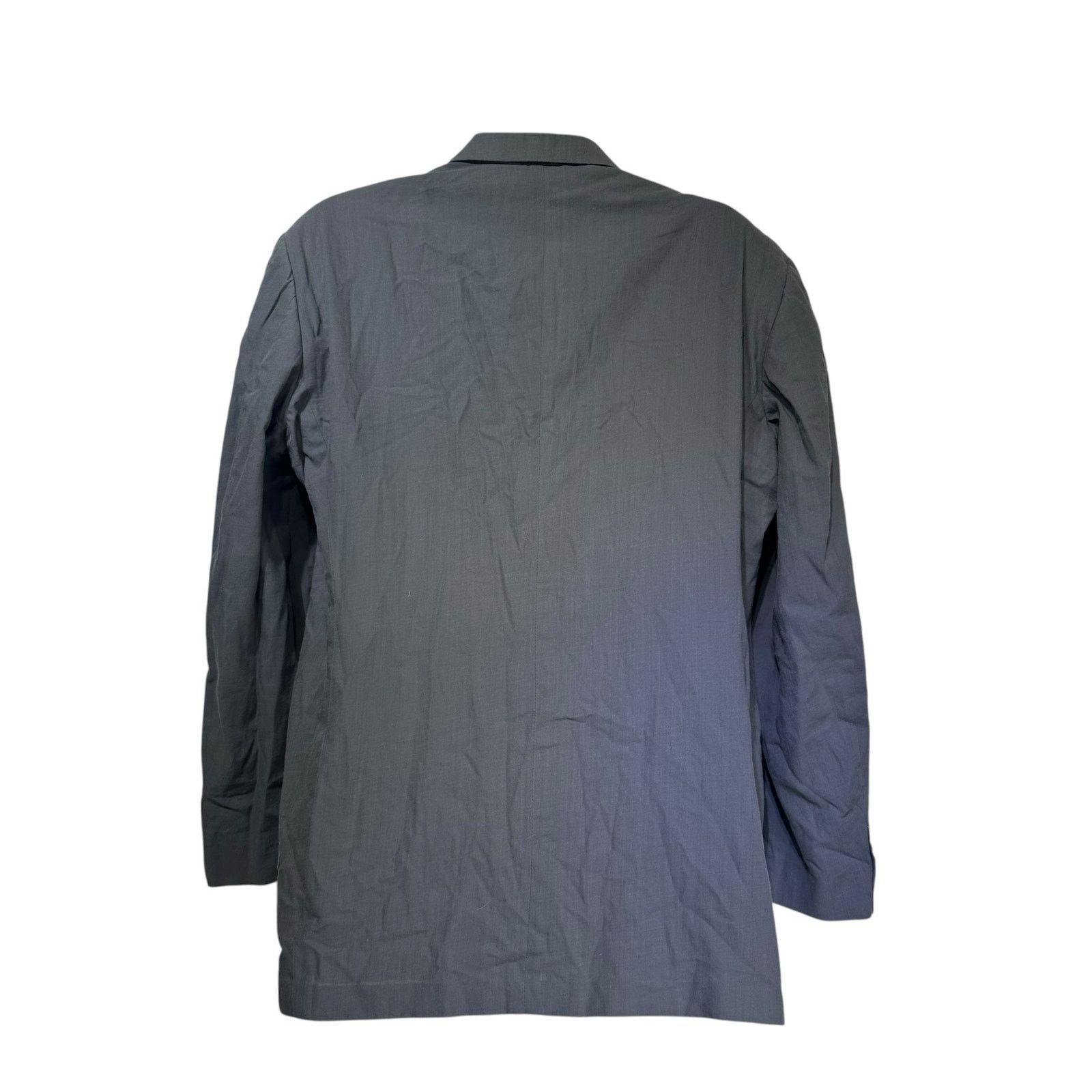 Giorgio Armani Giorgio Armani Le Collezioni Italy Gray Blazer Coat Size 44 Size 44R - 3 Thumbnail
