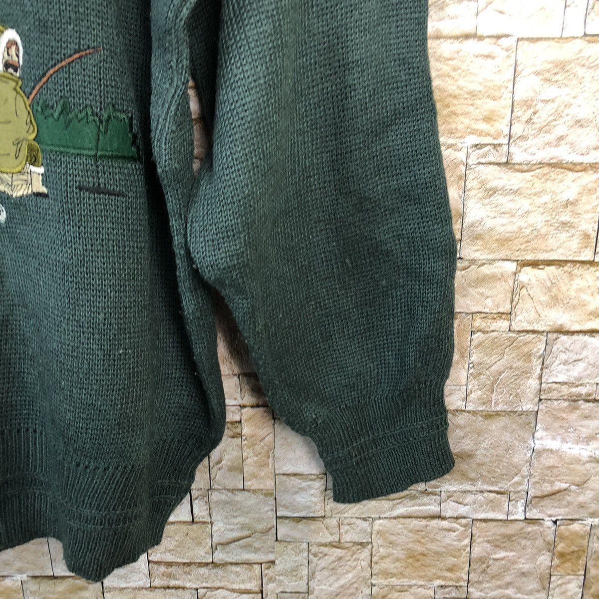 Vintage Grand Dipdie golf vintage cartoon Green Sweatshirt #A685 Size US M / EU 48-50 / 2 - 8 Thumbnail