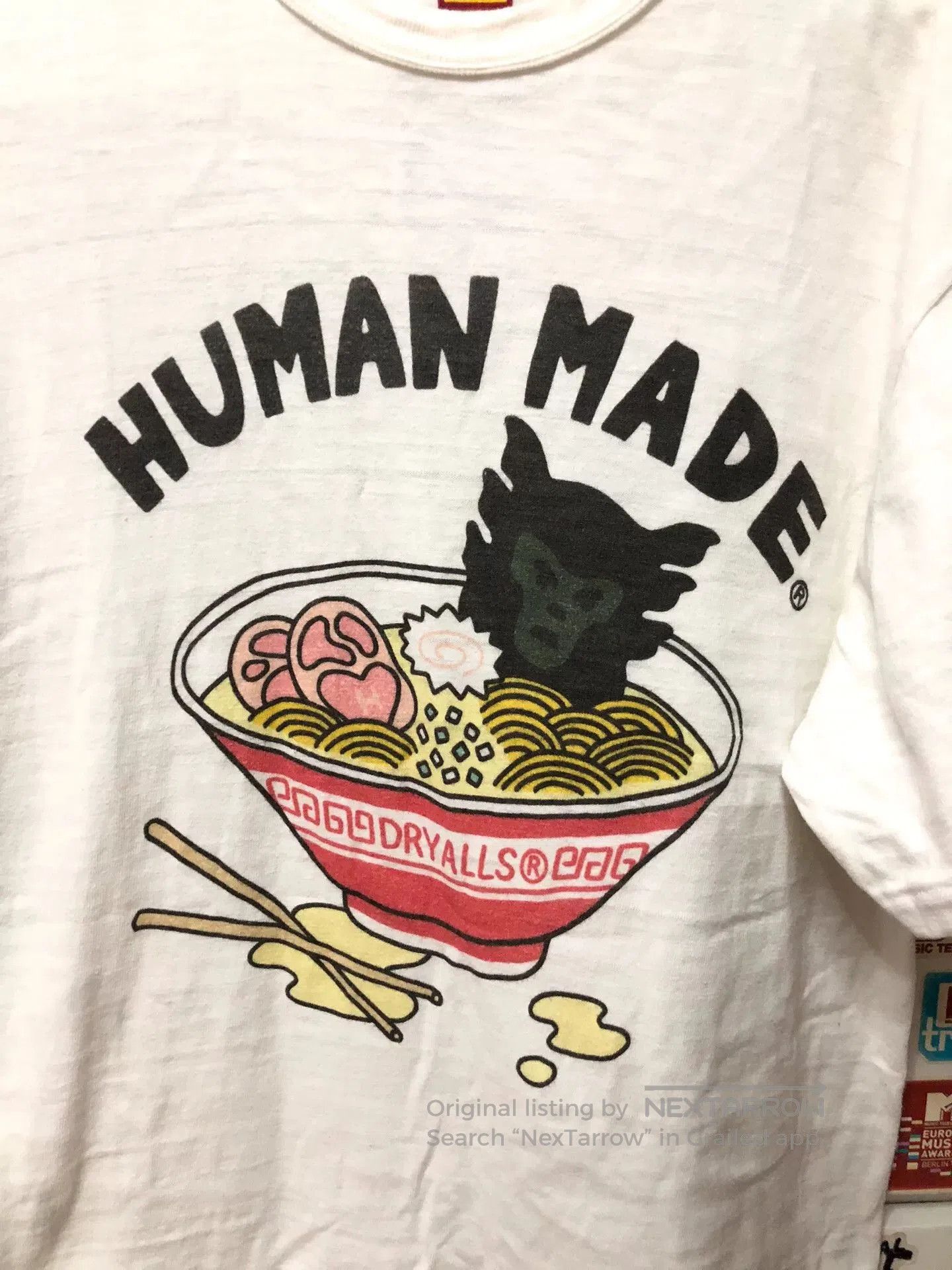 Human Made Human Made Ramen Print Short Sleeve T. Size US L / EU 52-54 / 3 - 2 Thumbnail