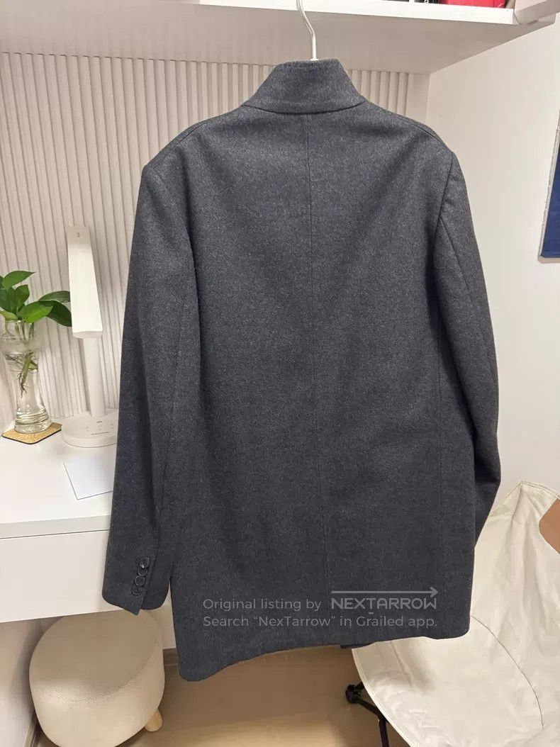 Valentino Valentino Gray wool coat Size S / US 4 / IT 40 - 6 Thumbnail