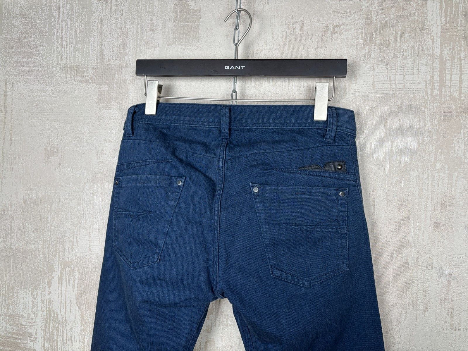 Diesel Diesel Darron Regular Slim Tapered Jeans Wash 008QU Size US 32 / EU 48 - 9 Thumbnail
