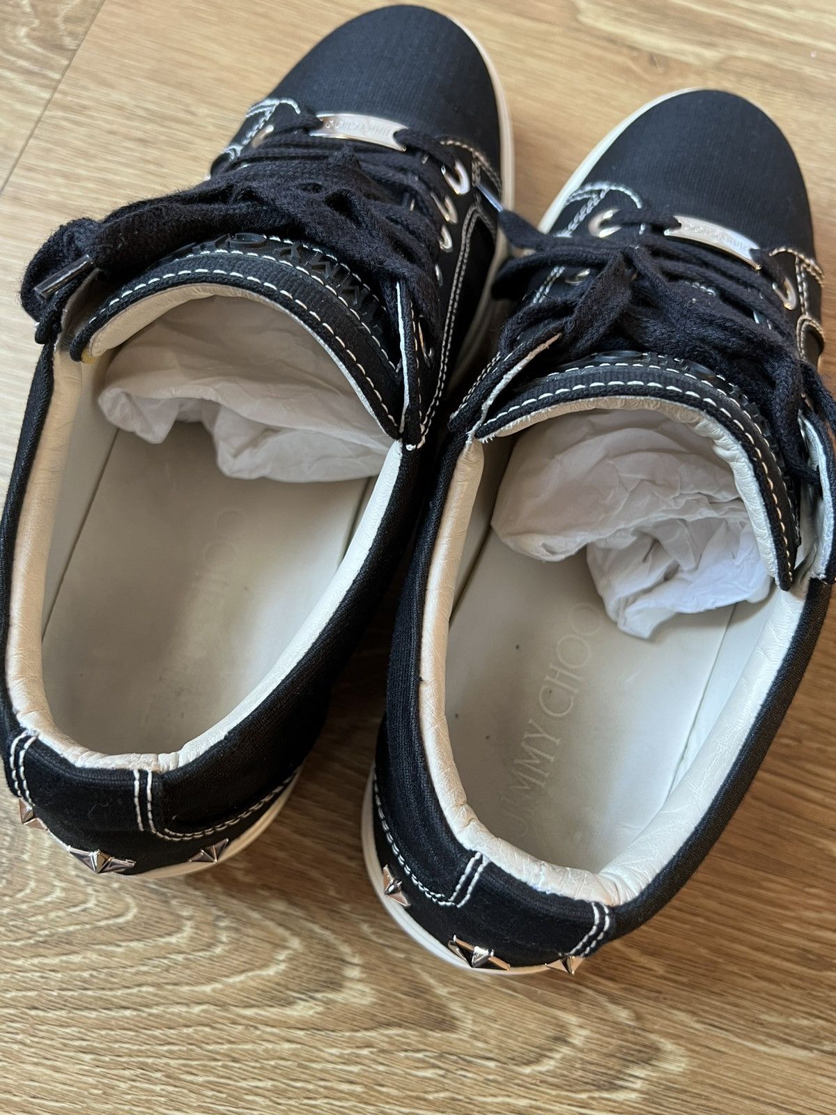 Jimmy Choo Jimmy Choo Canvas Sneakers Size US 9 / EU 42 - 5 Thumbnail