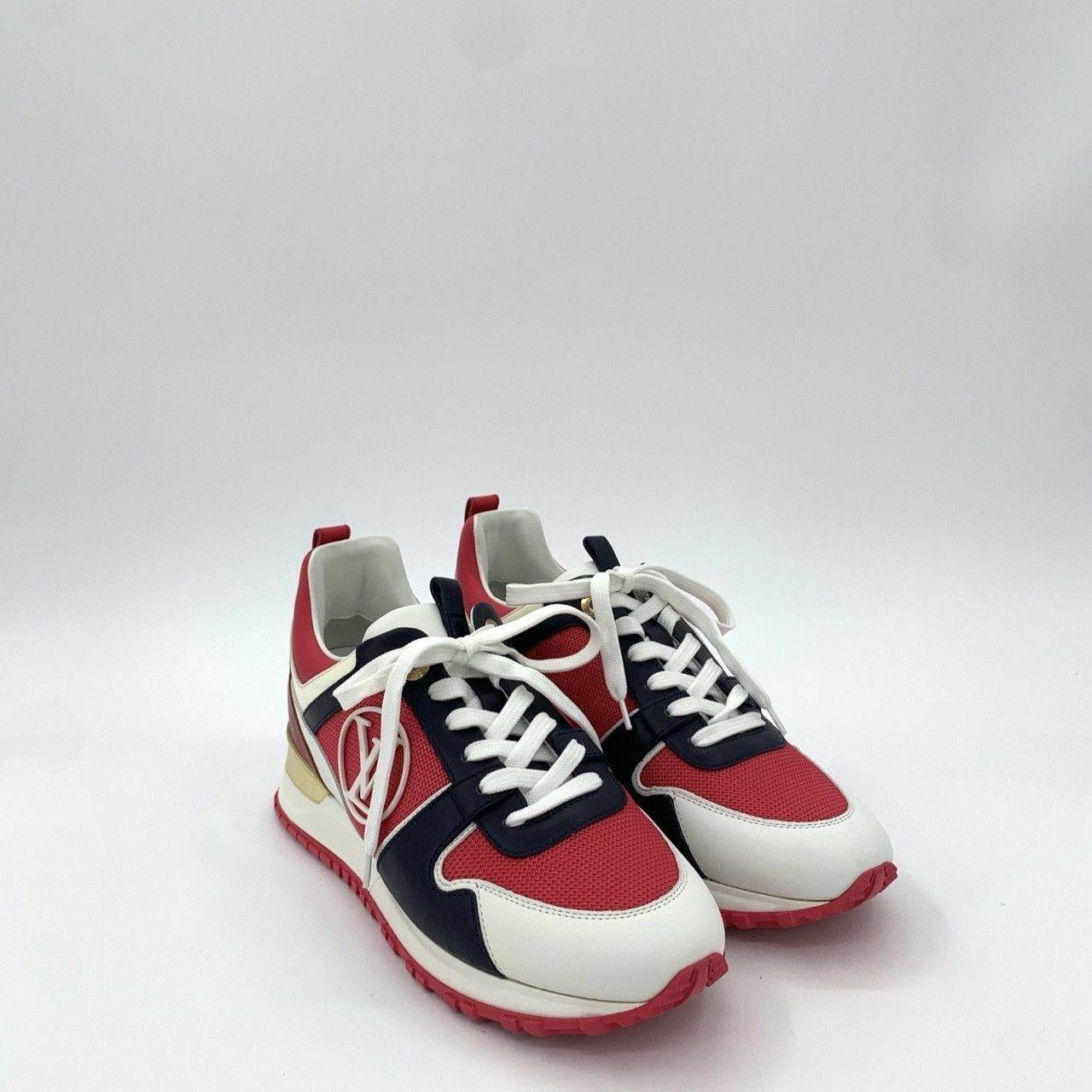 Yves Saint Laurent Louis Vuitton LV Logo Two-Tone Lace-Up Casual Sneakers Size US 4 / IT 34 - 2 Thumbnail