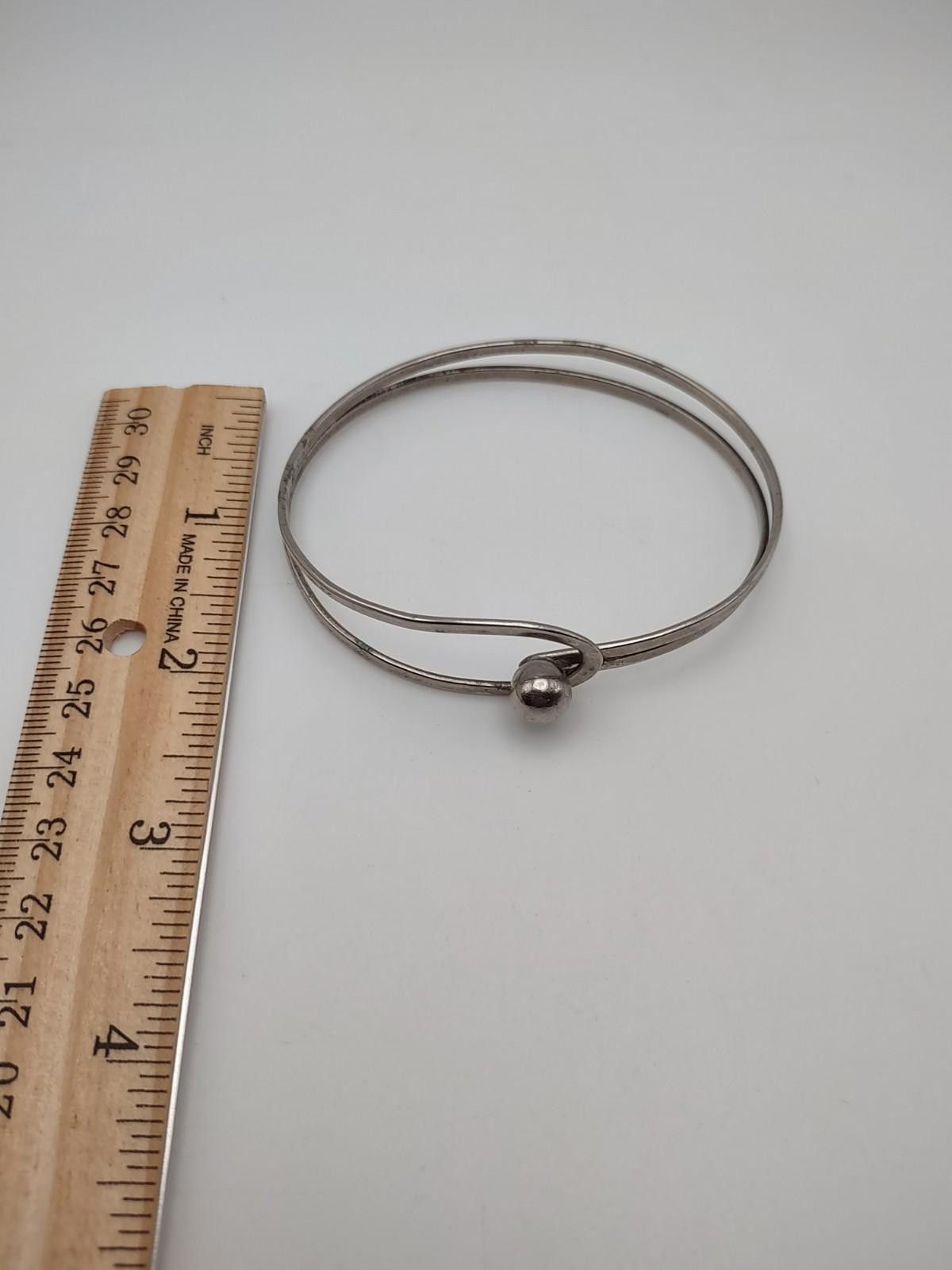The Unbranded Brand Vtg Heavy 925 Sterling Silver Basketweave Necklace Bracelet Size ONE SIZE - 3 Thumbnail