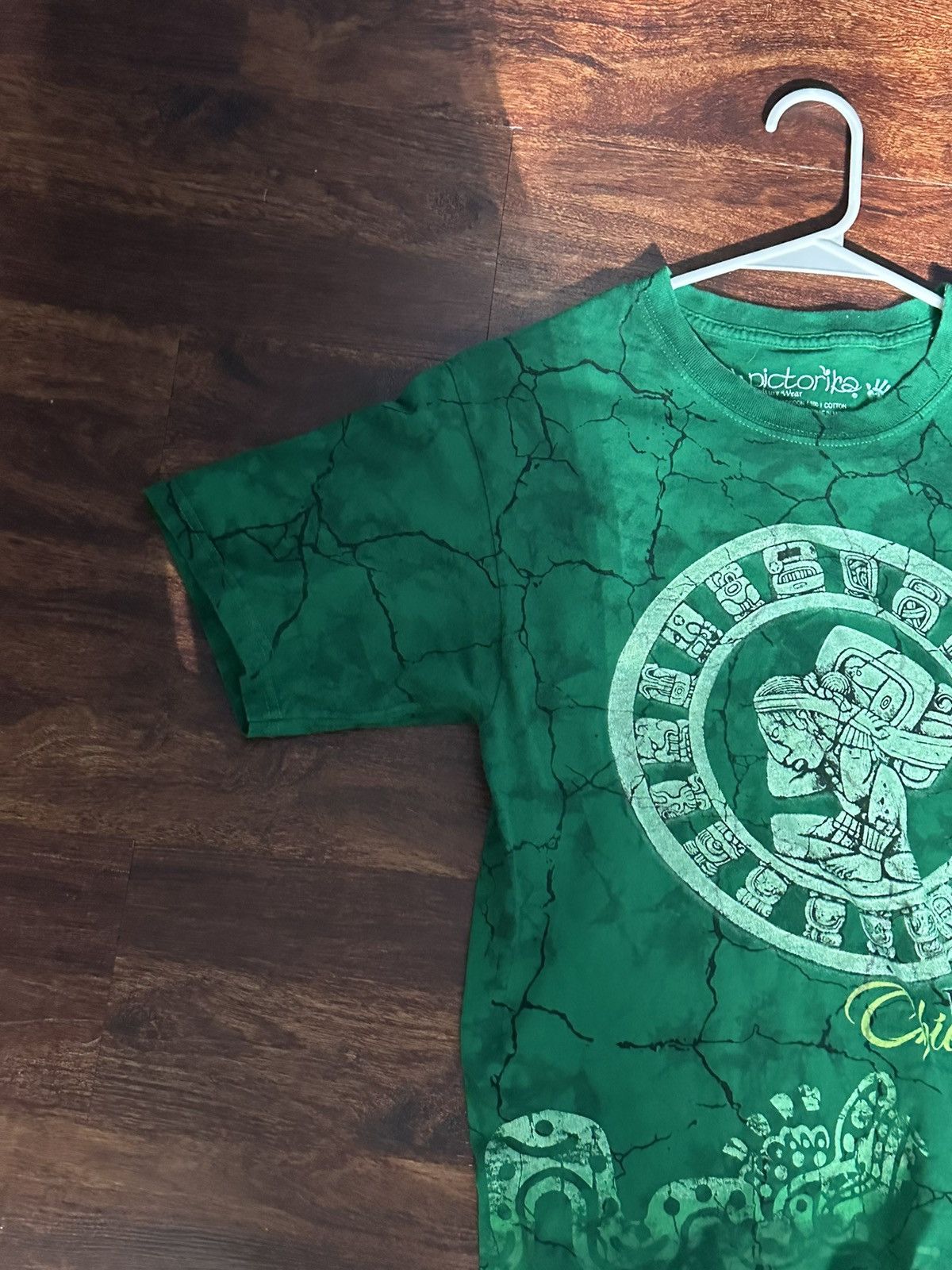 Vintage Green Culture Wear Shirt Size US M / EU 48-50 / 2 - 2 Thumbnail