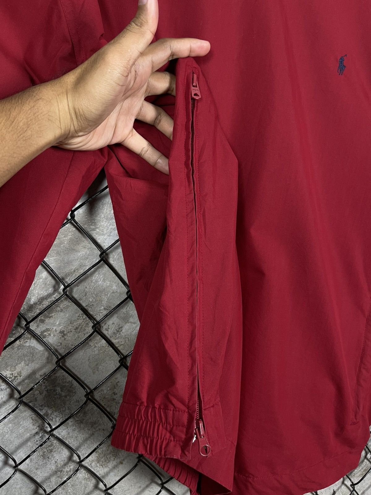 Polo Ralph Lauren × Ralph Lauren Ralph Lauren Woven Sweatshirt Size US XXL / EU 58 / 5 - 5 Thumbnail