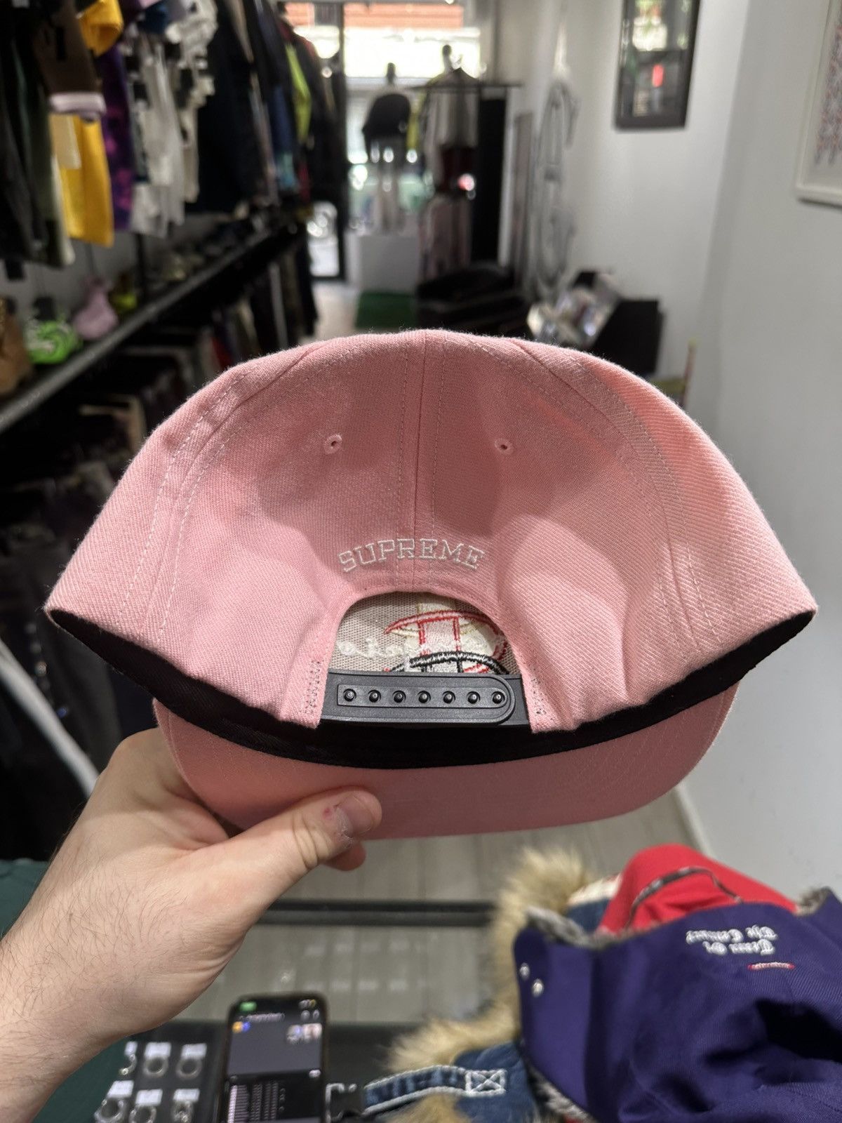 Supreme Supreme Champion Pink 5 Panel Hat 2017 Size ONE SIZE - 2 Thumbnail