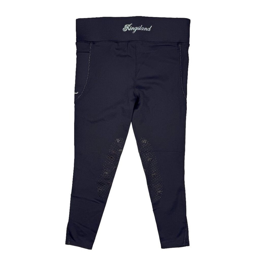 Kingsman Kingsland Katinka Winter Tight K-Grip Black Breeches Size XL Size 38" / US 16 / IT 52 - 4 Thumbnail