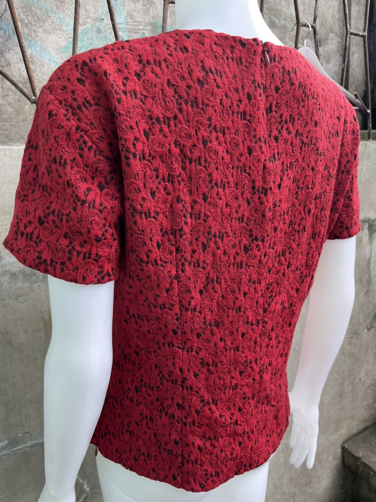 Dries Van Noten Floral Tapestry Crochet Top Size XS / US 0-2 / IT 36-38 - 6 Thumbnail