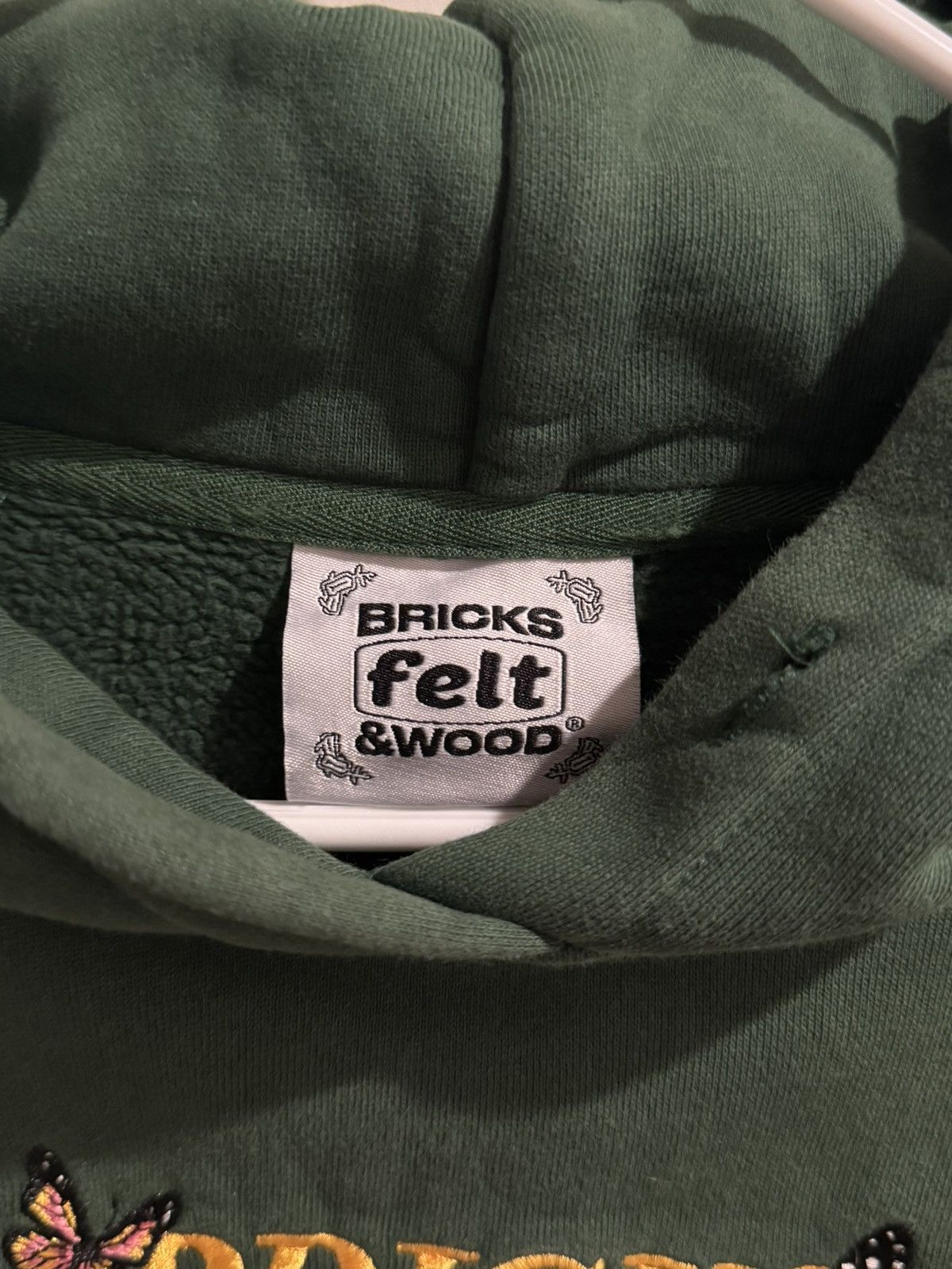 Bricks & Wood Bricks And Wood x Felt Fleece Hoodie Men Size Medium Size US M / EU 48-50 / 2 - 5 Thumbnail