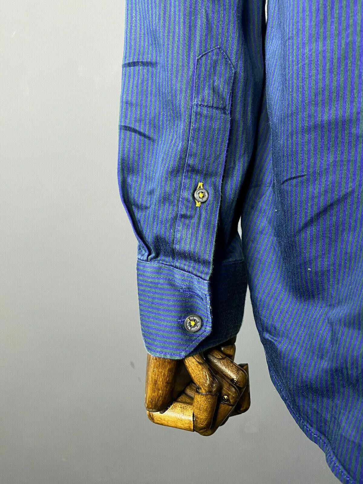 Ted Baker Men Ted Baker London Blue Stripe Button Up Shirt Size 6 Size US M / EU 48-50 / 2 - 9 Thumbnail