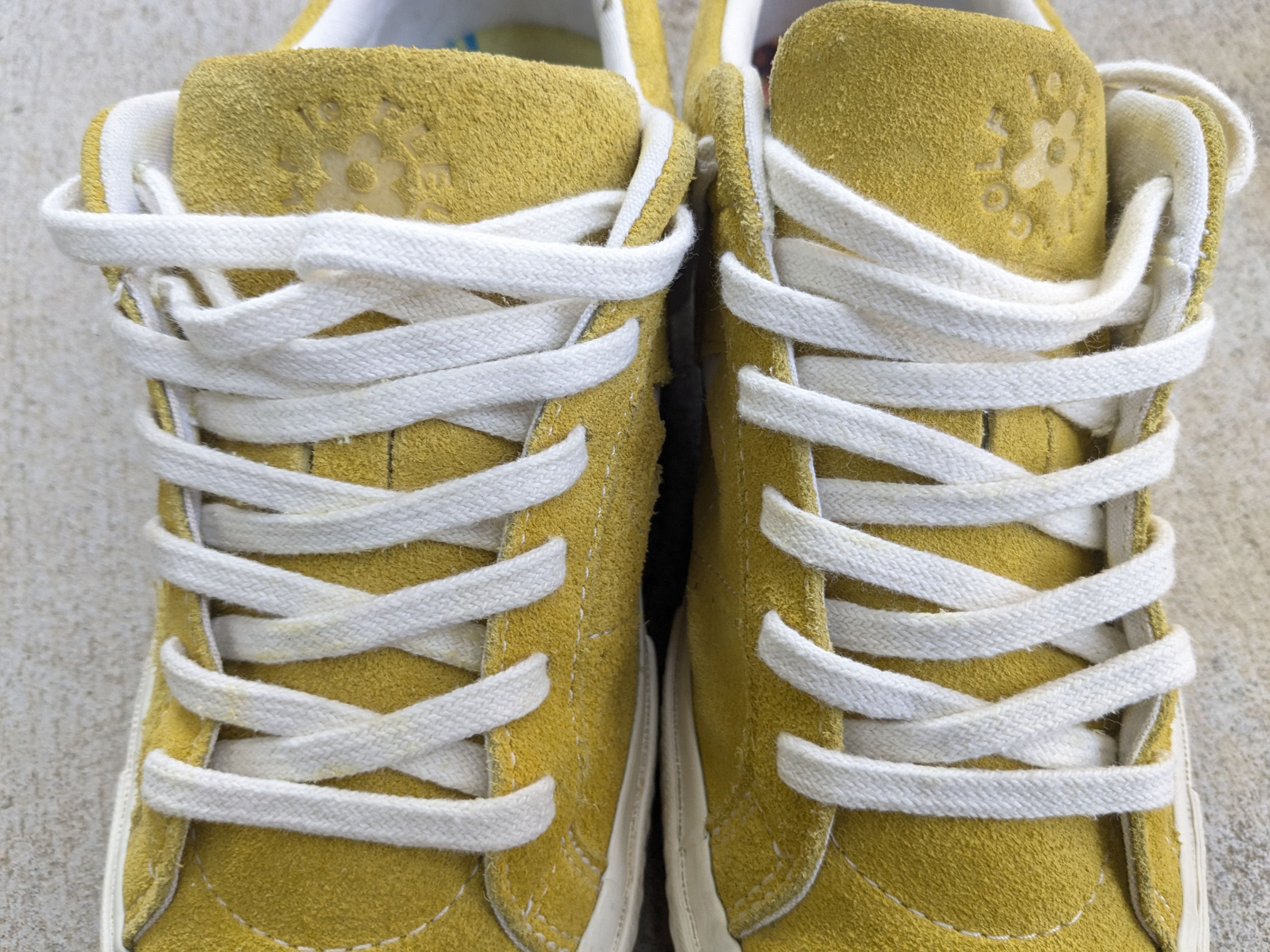 Converse × Golf Wang Converse One Star Golf Le Fleur Sulfur 6 Yellow Suede Size US 6 / EU 39 - 3 Thumbnail