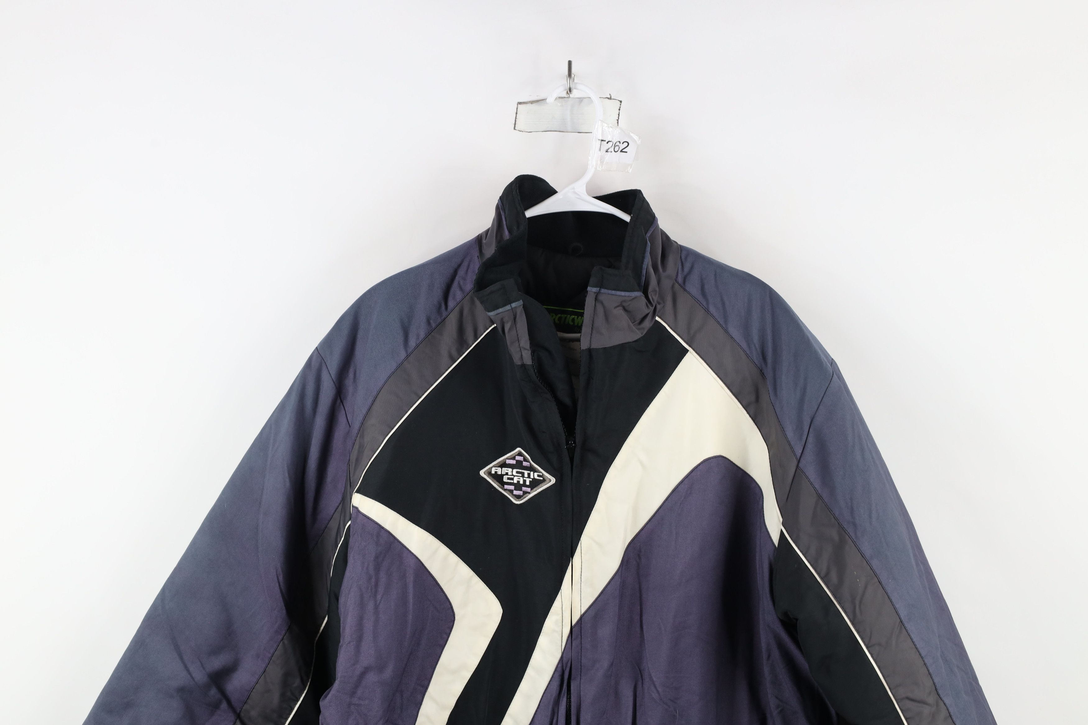 Vintage Vintage 90s Arctic Cat Arctic Wear Spell Out Puffer Jacket Size XL / US 12-14 / IT 48-50 - 2 Thumbnail