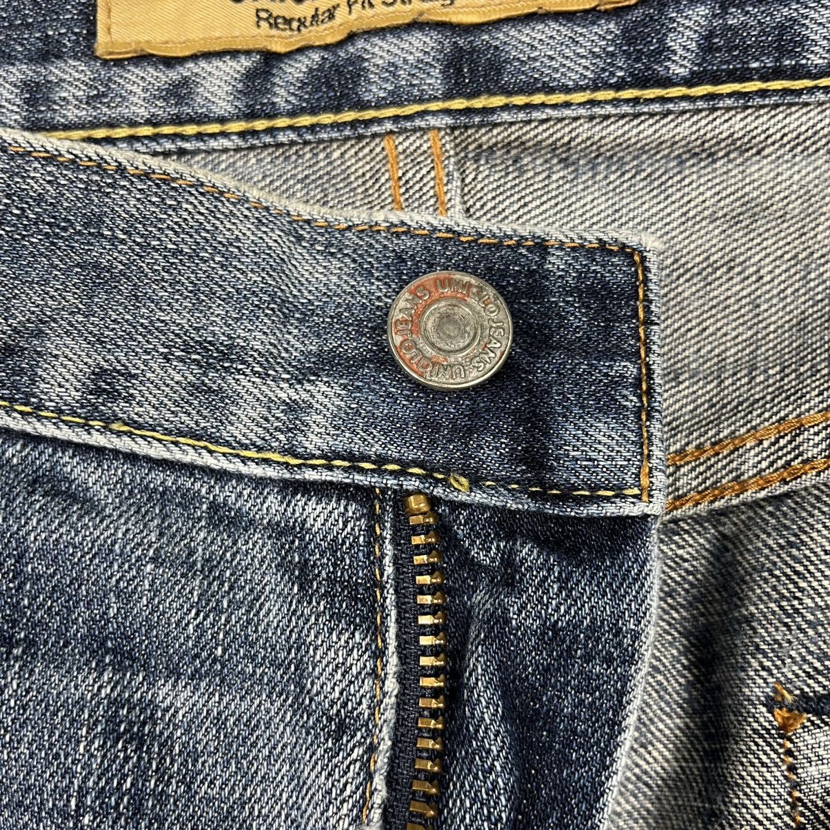 14th Addiction Vintage Japanese Designer Distressed Denim Size US 36 / EU 52 - 16 Thumbnail