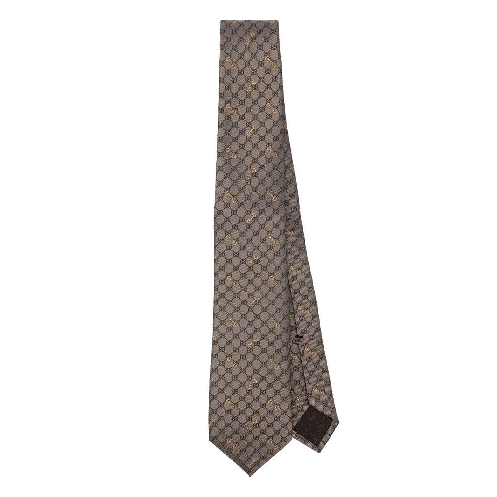 Gucci Gucci BROWN Ties & Bow Ties Size ONE SIZE - 1 Thumbnail