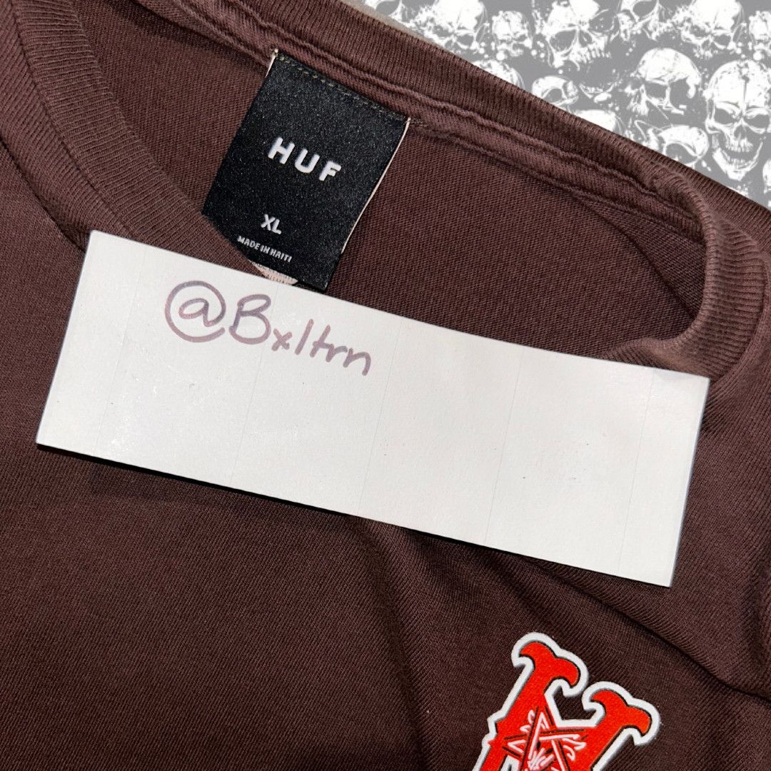 Huf × Thrasher HUF x THRASHER SHIRT Size US XL / EU 56 / 4 - 2 Thumbnail