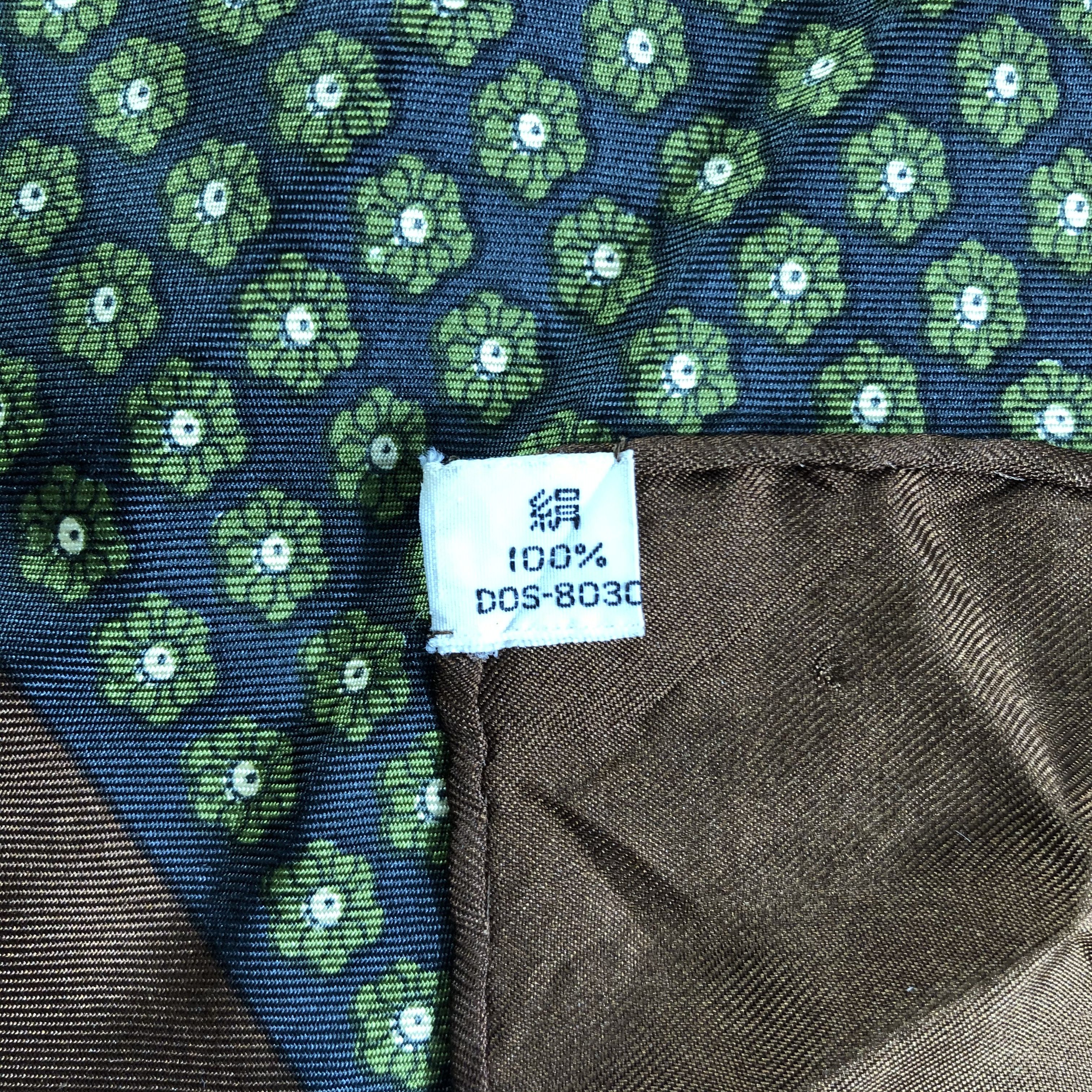 Vintage Vintage Silk Scarf Size ONE SIZE - 5 Thumbnail