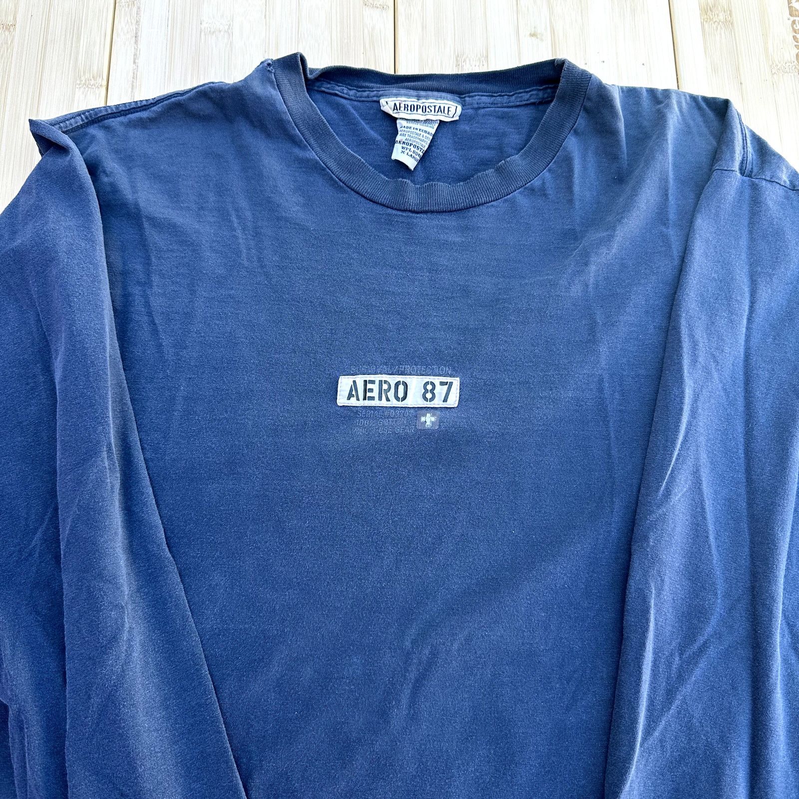 Aeropostale Vintage Aeropostale Long Sleeve Shirt Preppy Shirt Size XL Size US XL / EU 56 / 4 - 2 Thumbnail
