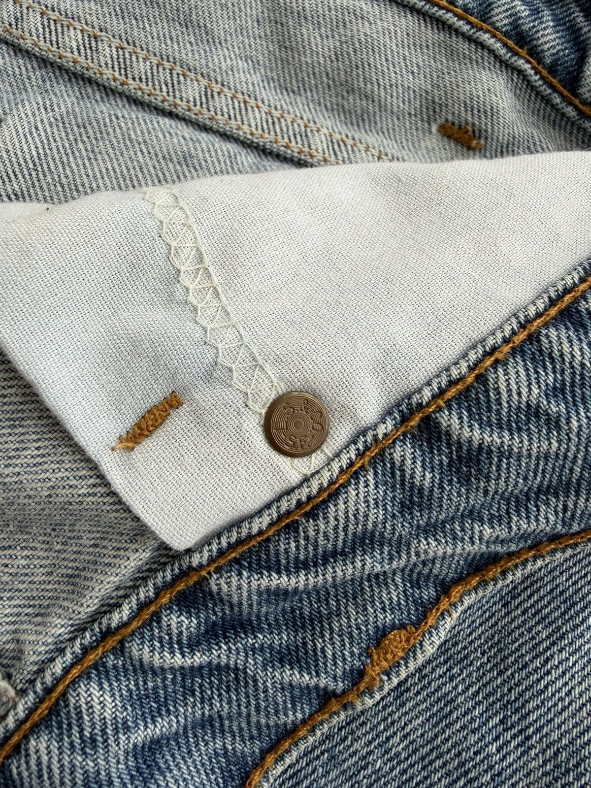 Levi's Levi’s 560 Orange Tab Made in USA Shorts Size US 33 - 8 Thumbnail
