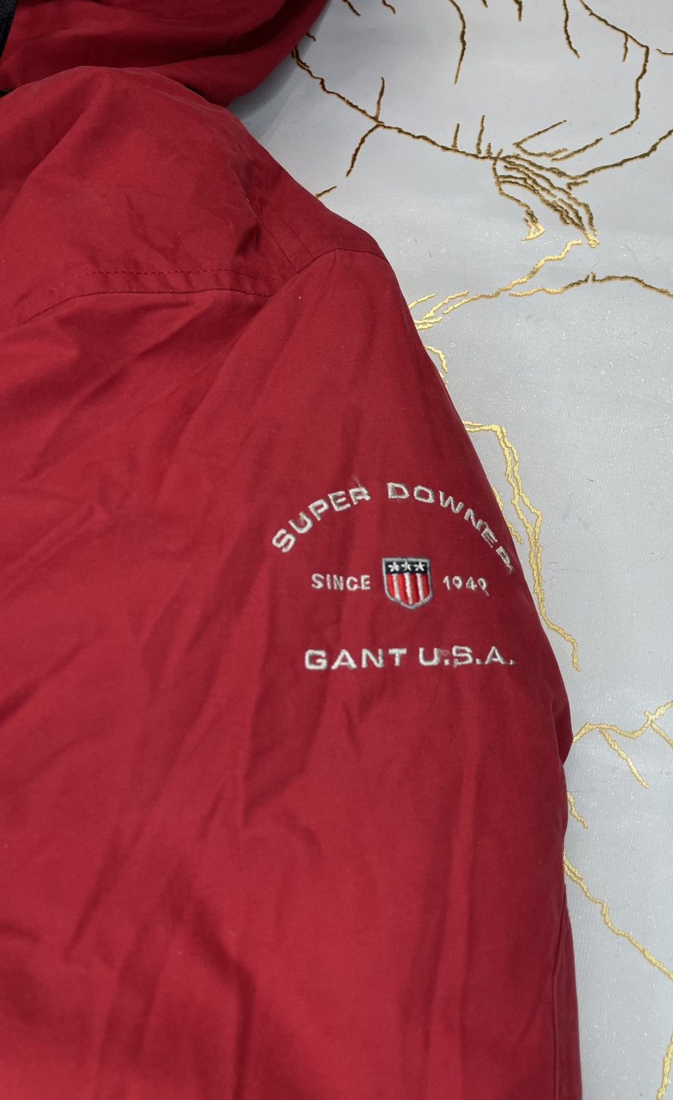 Gant GANT SPORT Women Red Super Padded Hooded Jacket Parka Large Size L / US 10 / IT 46 - 7 Thumbnail