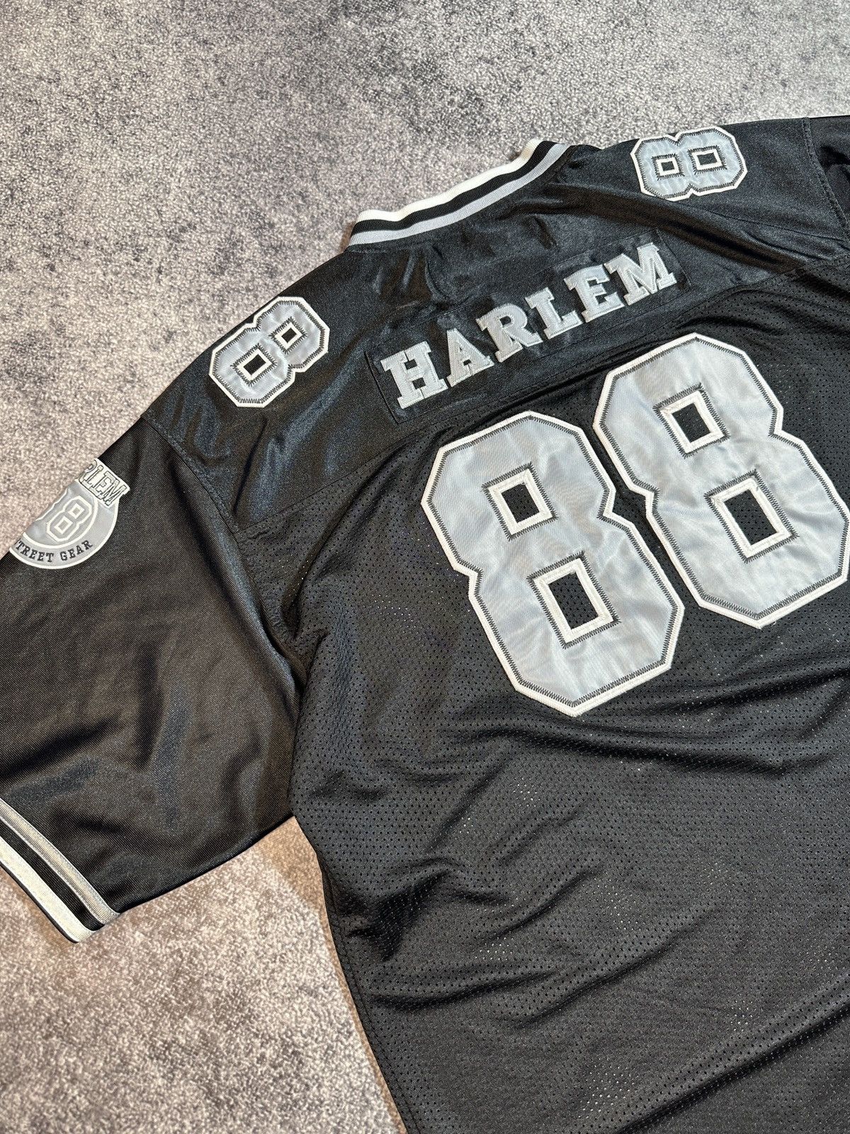 Vintage Vintage Football Jersey Harlem 88 Streetwear Rap Baggy L USA Size US L / EU 52-54 / 3 - 3 Thumbnail