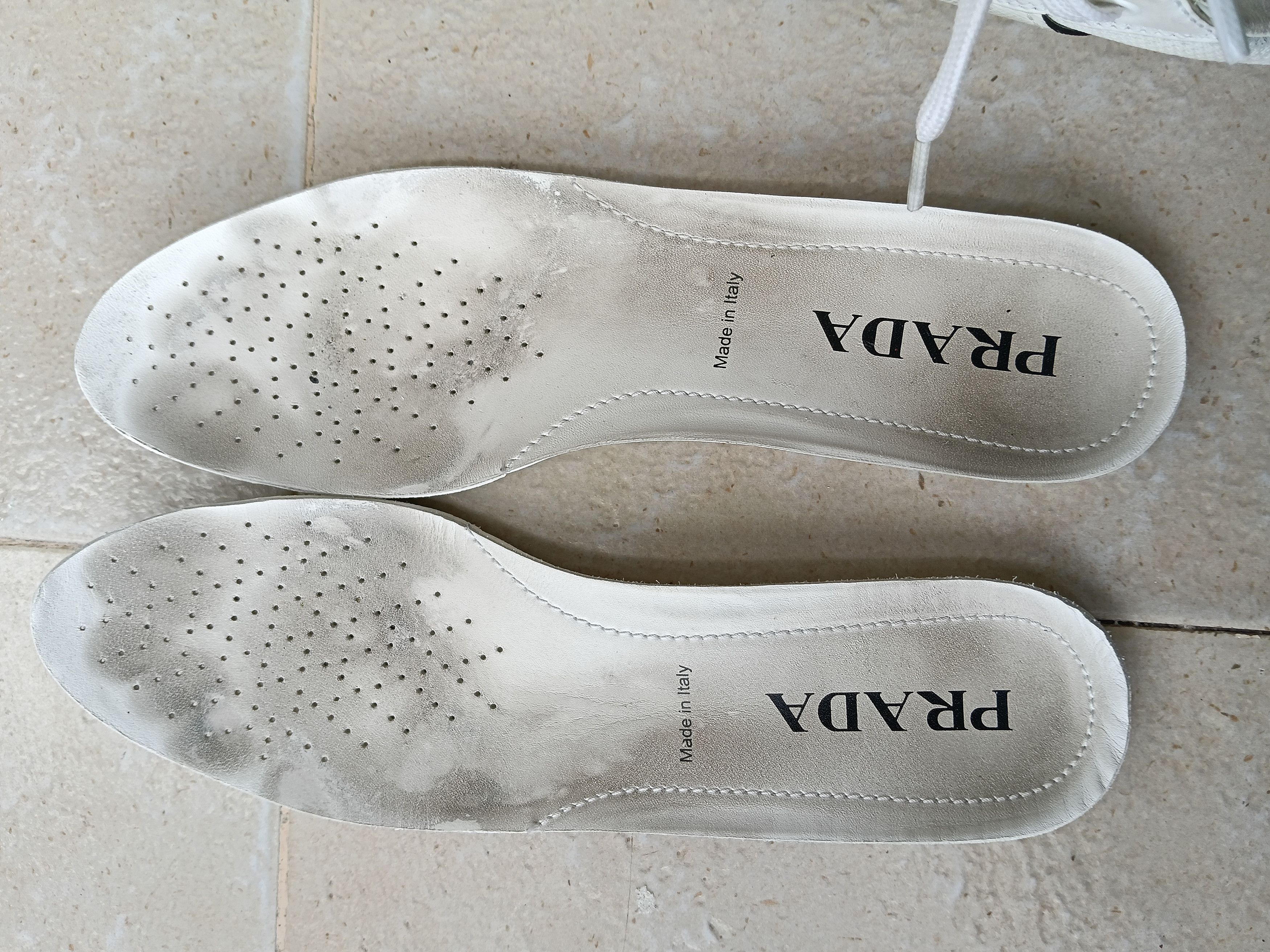 Prada Prada prax 01white black leather sneakers Size US 8.5 / EU 41-42 - 16 Thumbnail