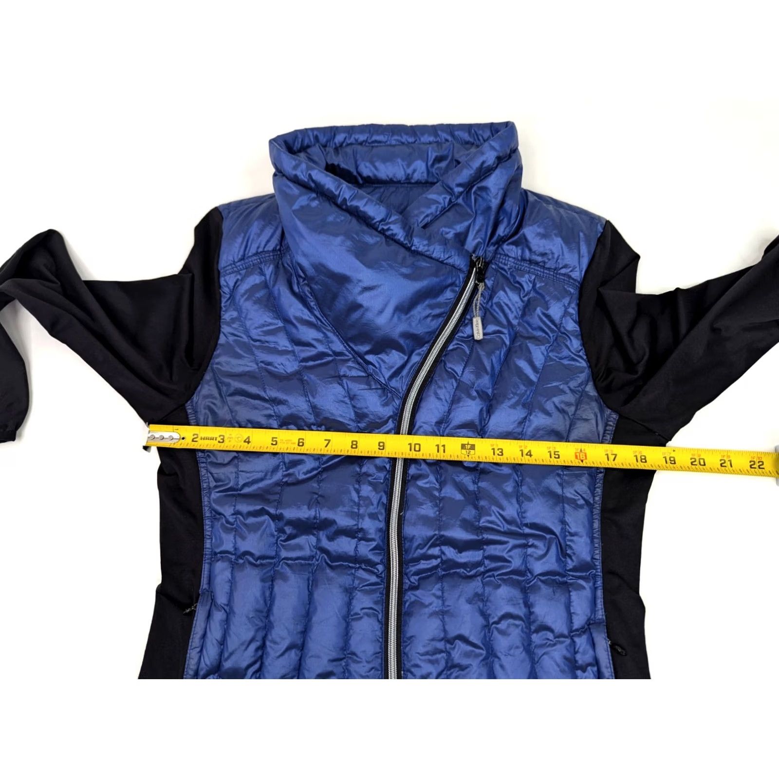Calvin Klein Calvin Klein Performance Down Insulated Puffer Jacket Women M Blue Size M / US 6-8 / IT 42-44 - 6 Thumbnail