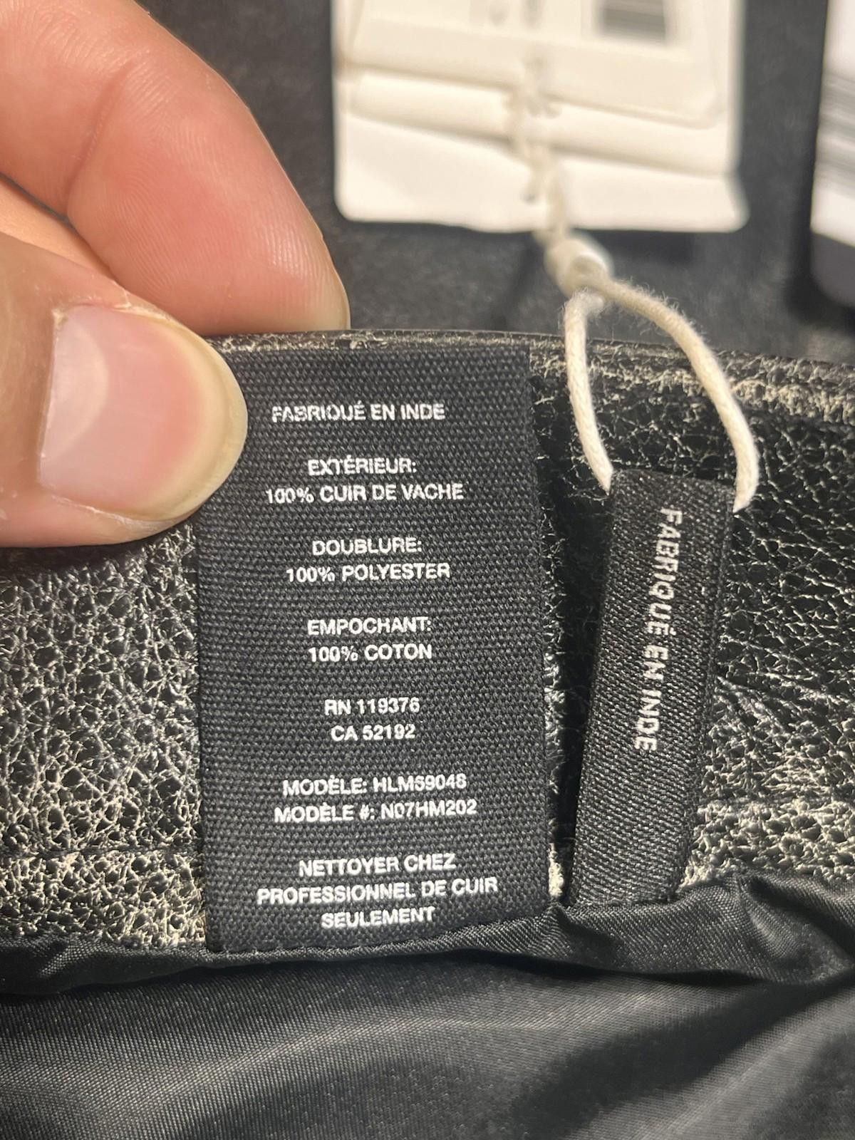 Helmut Lang Helmut Lang LTHR Carpenter Black 34 Size US 34 / EU 50 - 12 Thumbnail