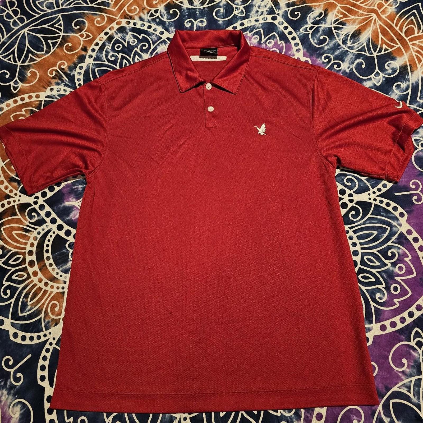 Nike Nike Men's White and Red Golf Polo-shirt Size US M / EU 48-50 / 2 - 1 Thumbnail