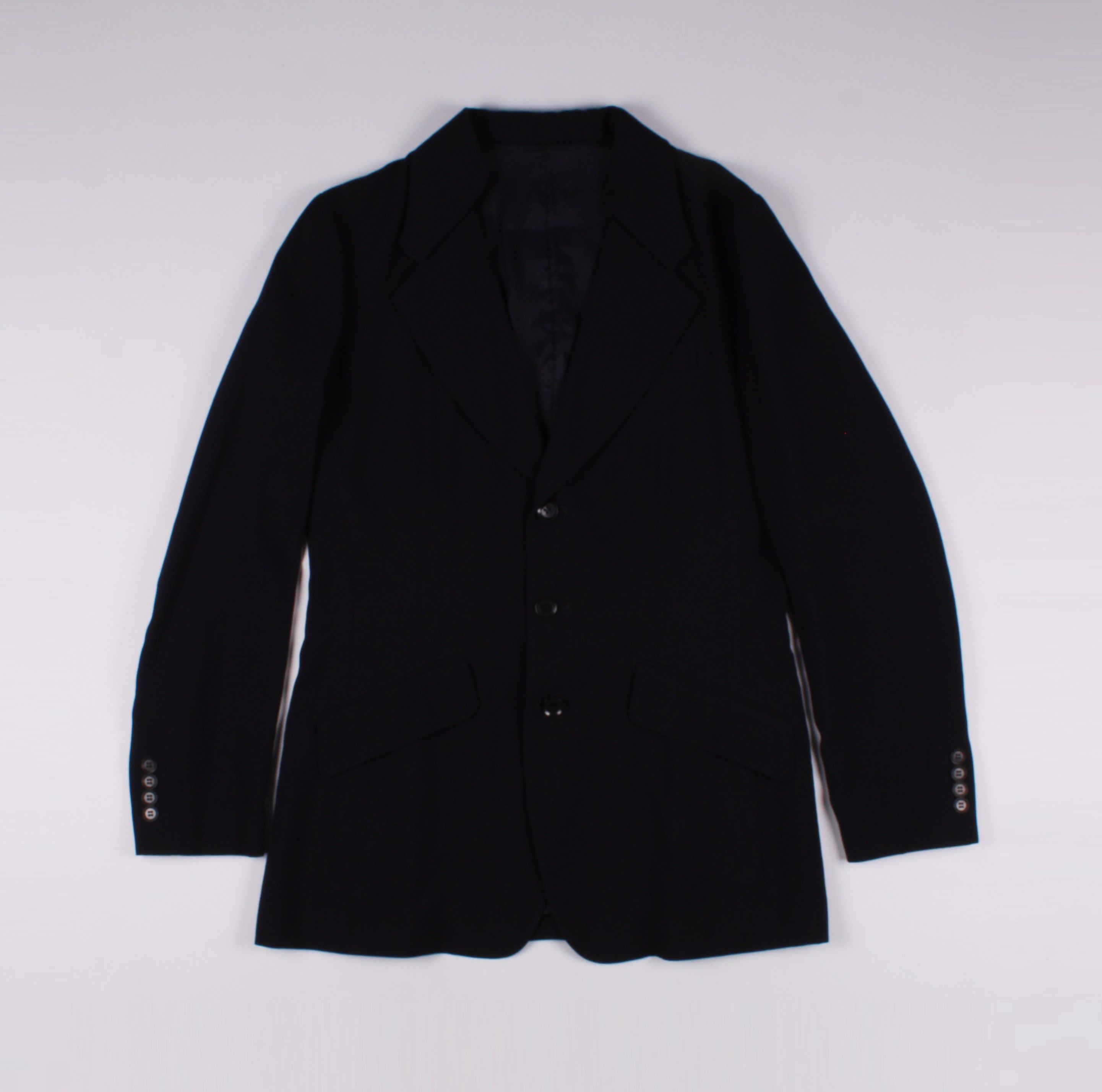 Y's × Yohji Yamamoto Y's Yohji Yamamoto Wool Navy Blazer Jacket Size M / US 6-8 / IT 42-44 - 1 Thumbnail