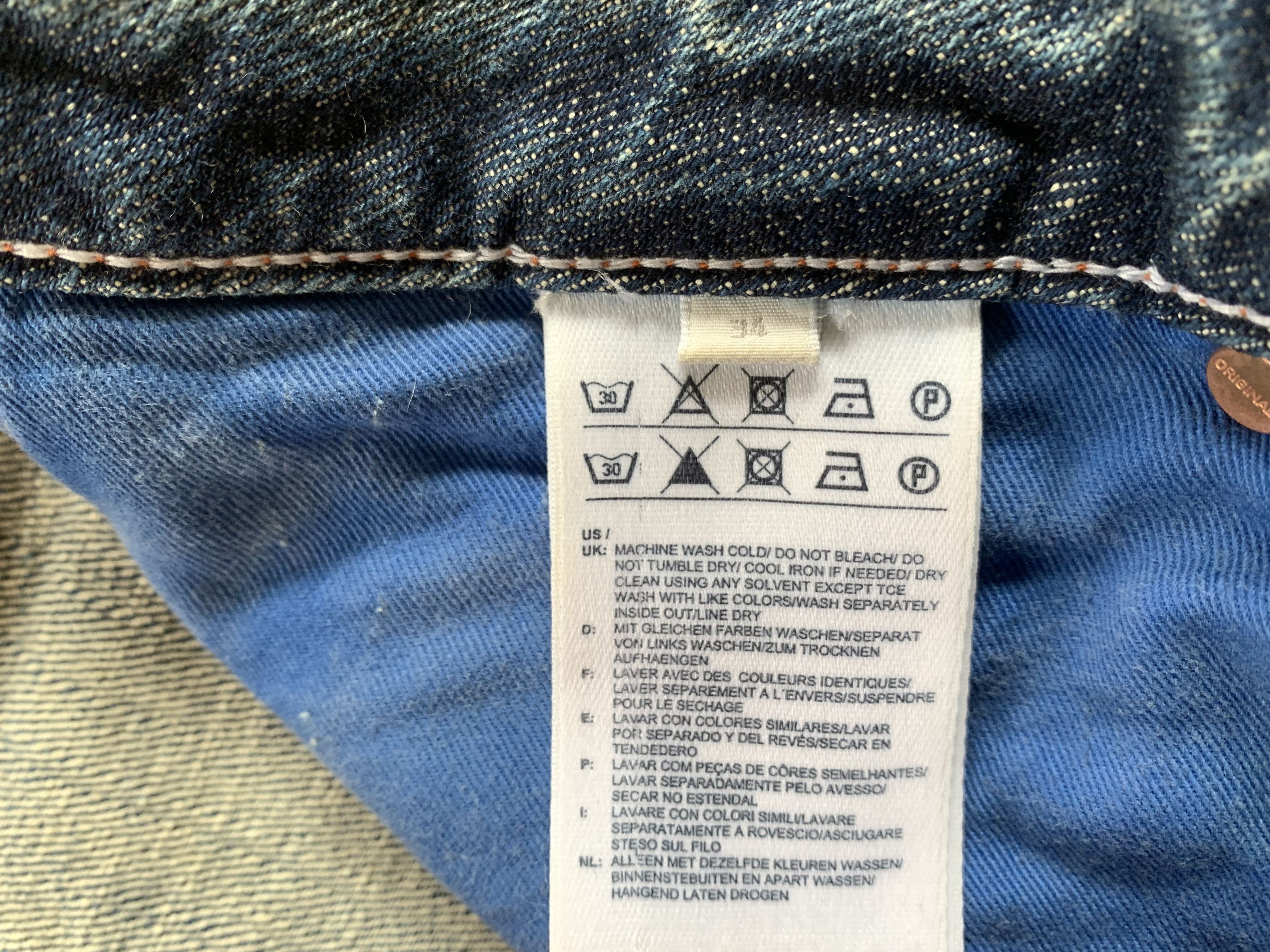 Adidas Women’s Blue Adidas Originals Denim Skirt Size US 30 / EU 46 - 8 Thumbnail