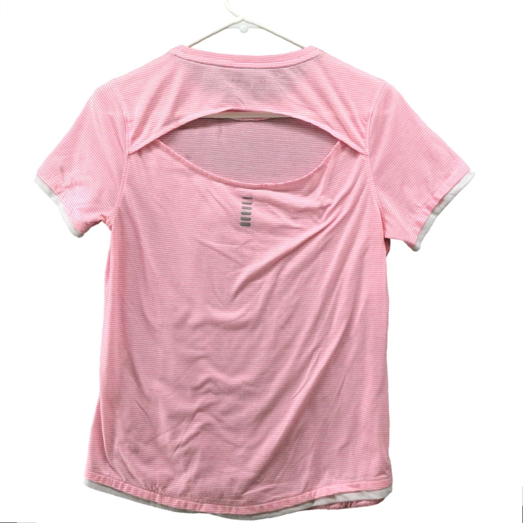 Under Armour VINTAGE? (no) Under Armour Active T Shirt Womens M Pink Short Sleeve Fitted Heatgear Running Size M / US 6-8 / IT 42-44 - 2 Thumbnail