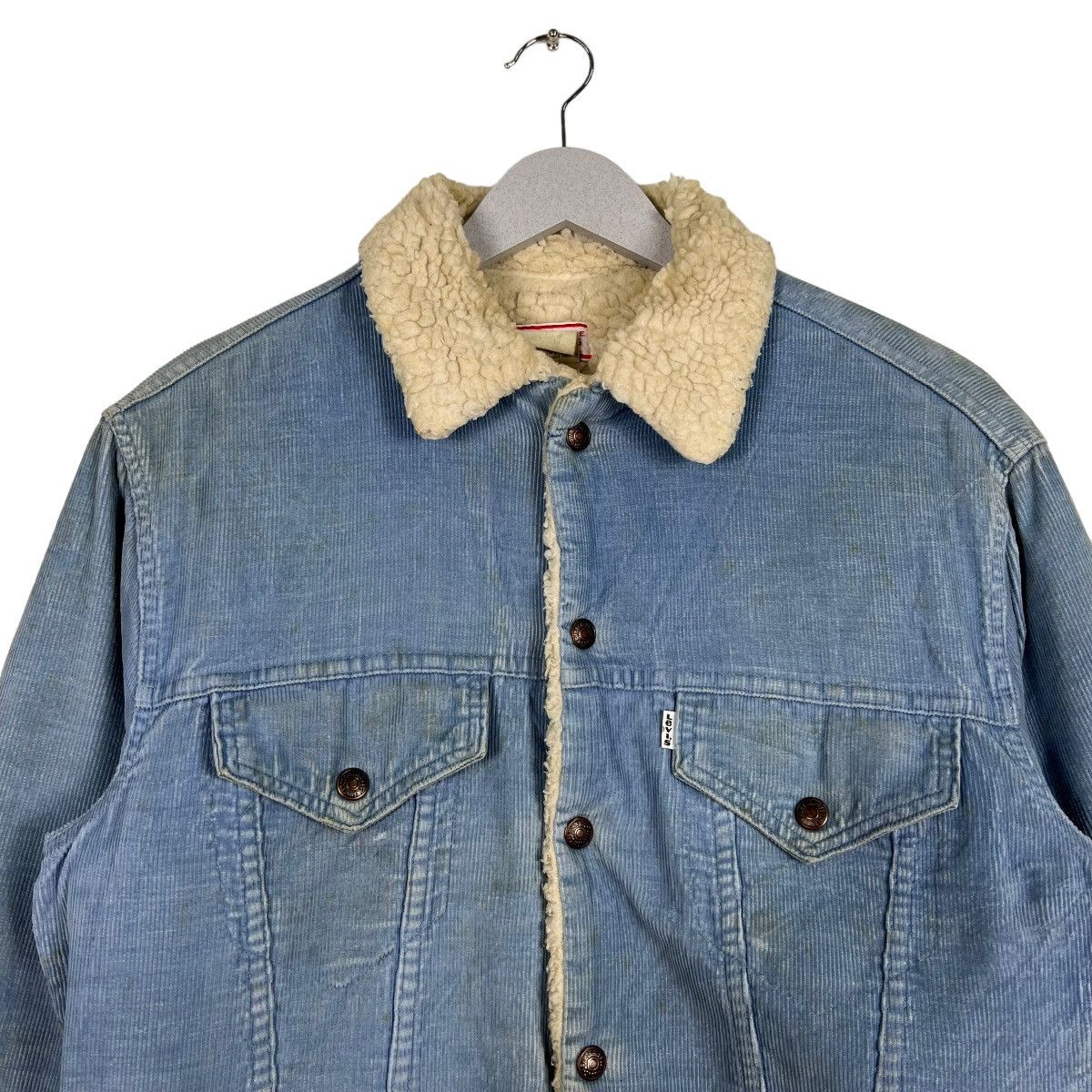 Levi's × Levi's Vintage Clothing × Vintage 🔥70s VINTAGE LEVIS CORDUROY SHEARLING JACKET MADE IN USA Size US S / EU 44-46 / 1 - 3 Thumbnail