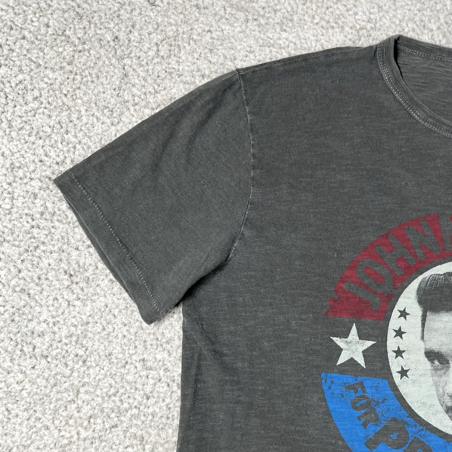 Lucky Brand Johnny Cash Shirt Mens M Lucky Brand Made USA Country Music Band Graphic Shirt Size US M / EU 48-50 / 2 - 7 Thumbnail