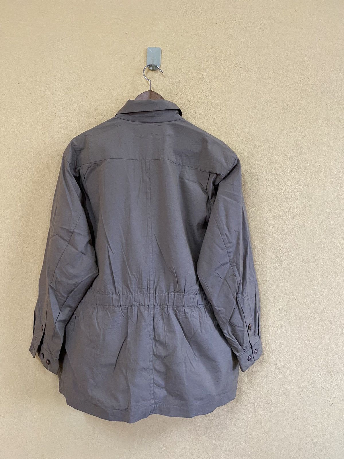 Burberry × Designer BURBERRY WOMEN JACKET MILITARY MULTIPOCKET Size L / US 10 / IT 46 - 6 Thumbnail