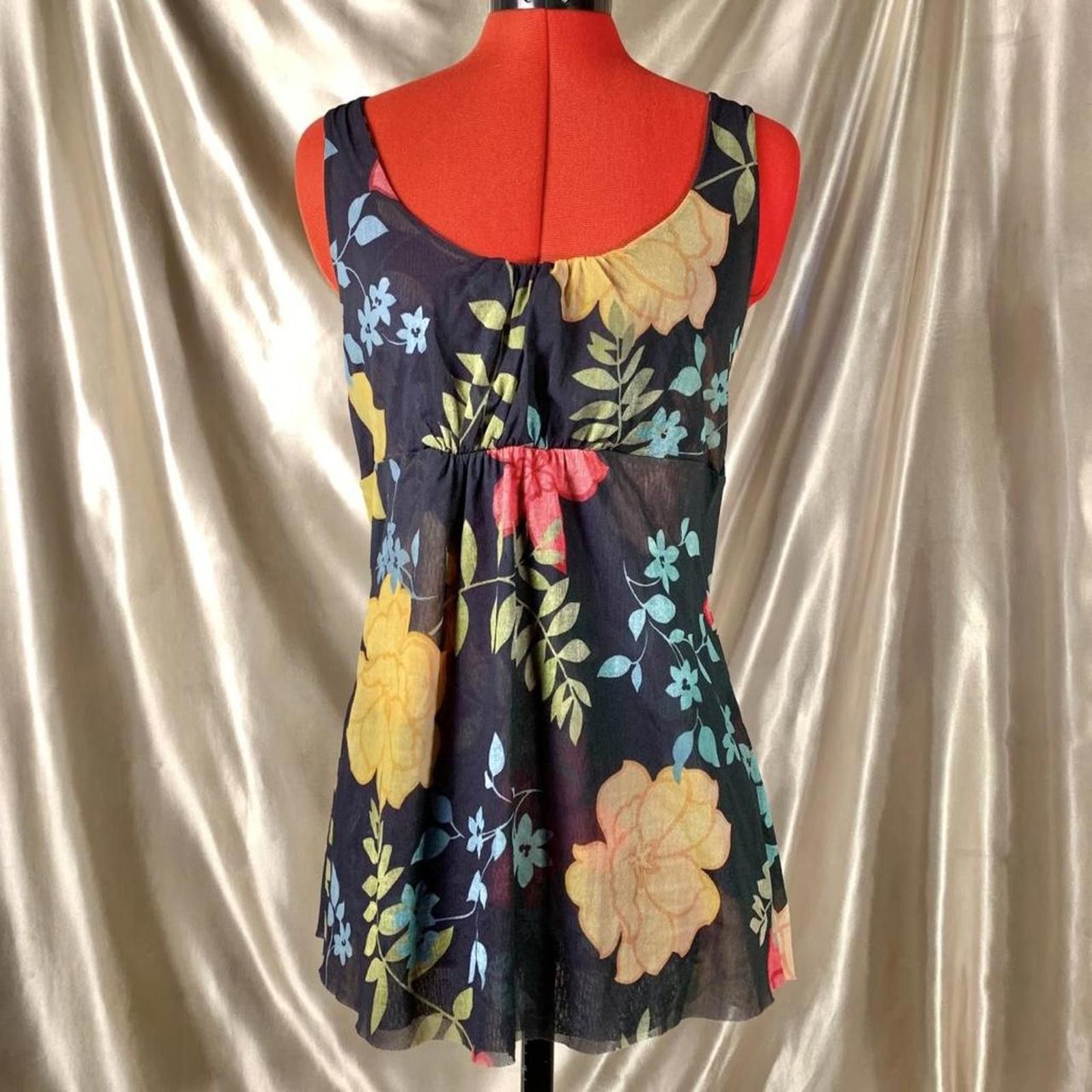Other Sweet pea retro hippie boho mesh blouse! Size L / US 10 / IT 46 - 3 Thumbnail