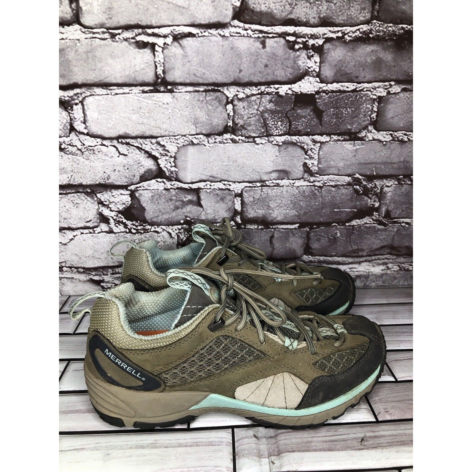 Merrell Merrell Avian Light Ventilator Dusty Olive Hiking Shoes Wome Size US 7 / IT 37 - 14 Thumbnail