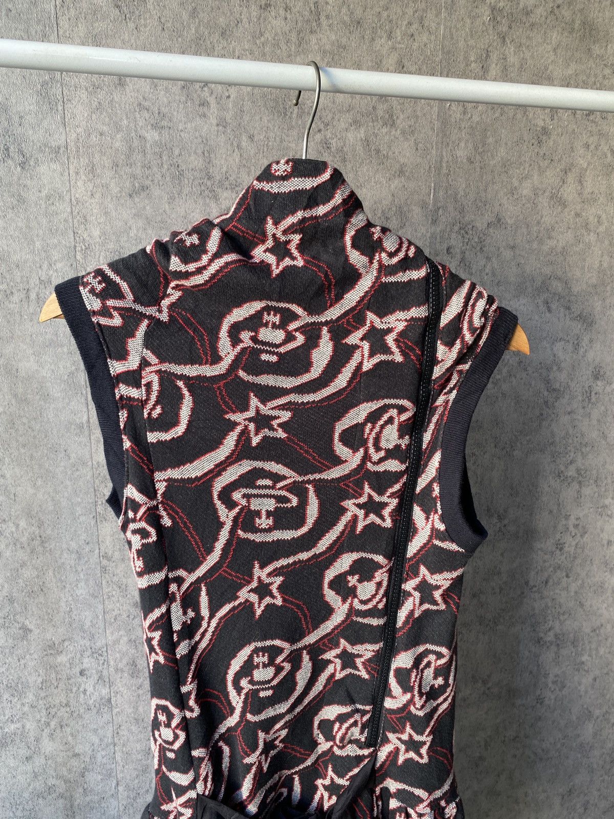 Vivienne Westwood Vivienne Westwood Mini Dress Hoodie Fullprint Logo Design Size S / US 4 / IT 40 - 4 Thumbnail