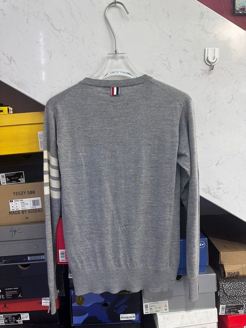 Thom Browne Thom Browne size1 Grey knitted cardigan Size US S / EU 44-46 / 1 - 2 Thumbnail