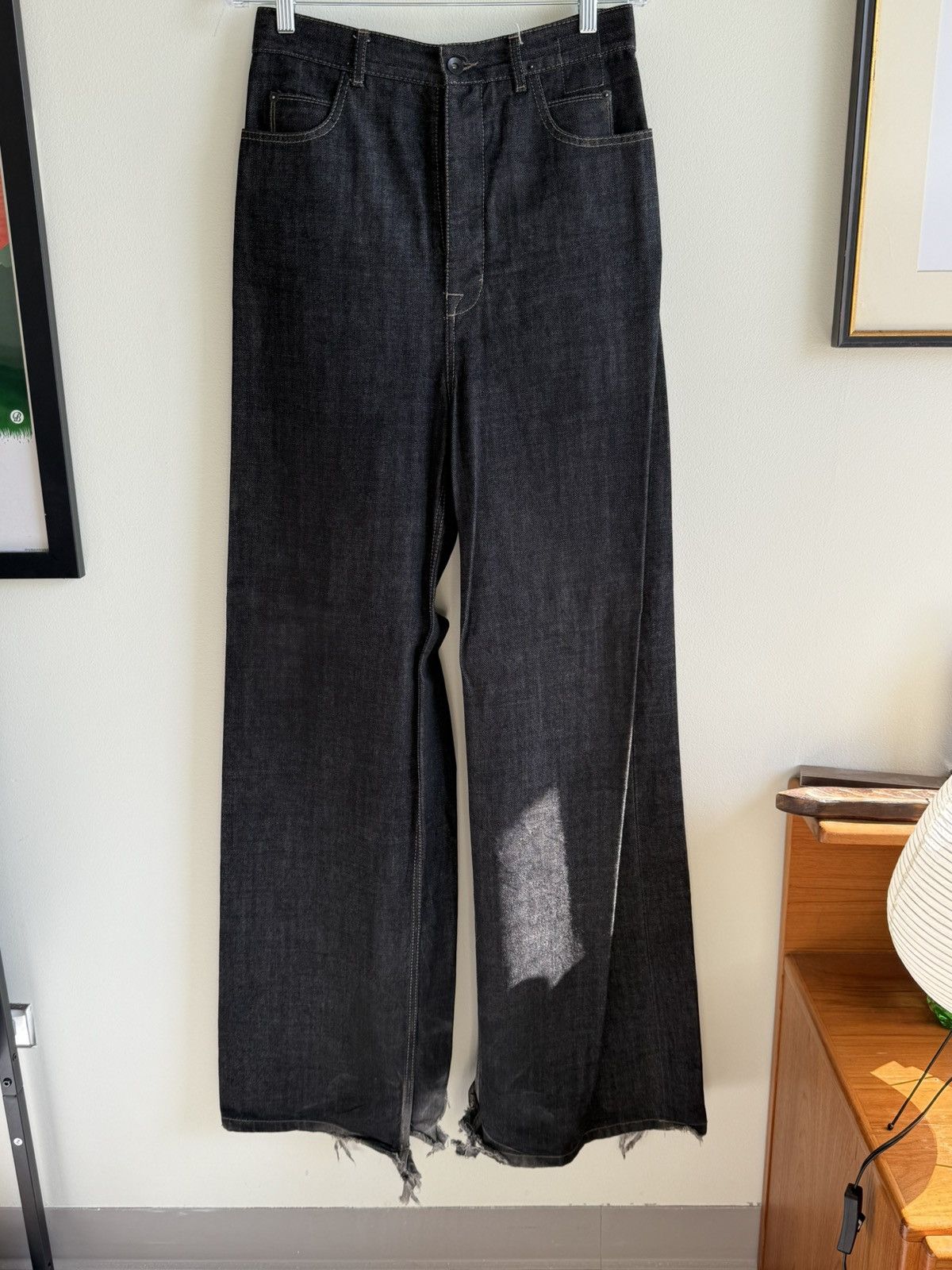 Rick Owens × Rick Owens Drkshdw RARE Rick Owen’s Big Bell Dustulator Size US 30 / EU 46 - 1 Thumbnail