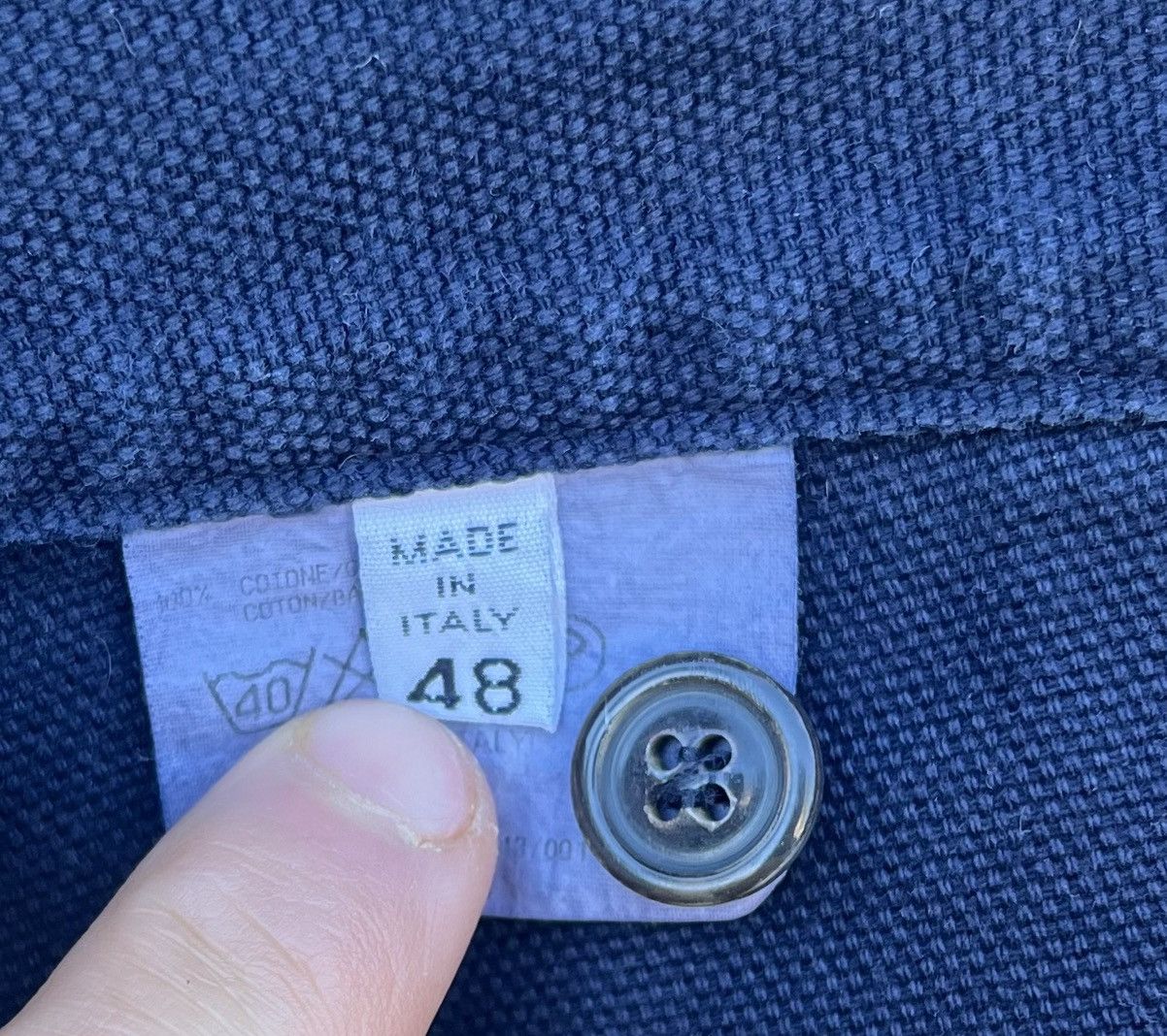 Maison Margiela SS 2000 Canvas Sailor Pants Archive Vintage Size US 32 / EU 48 - 8 Thumbnail