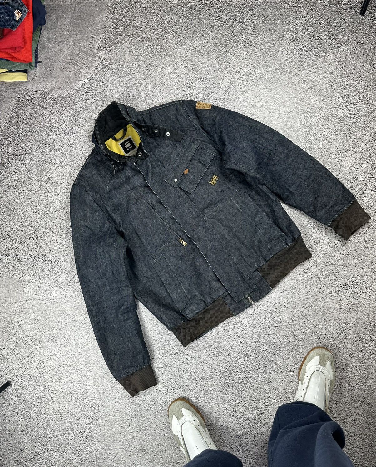 G-Star Vintage G-Star RAW Denim Jean Jacket Y2K Old Size US L / EU 52-54 / 3 - 1 Thumbnail