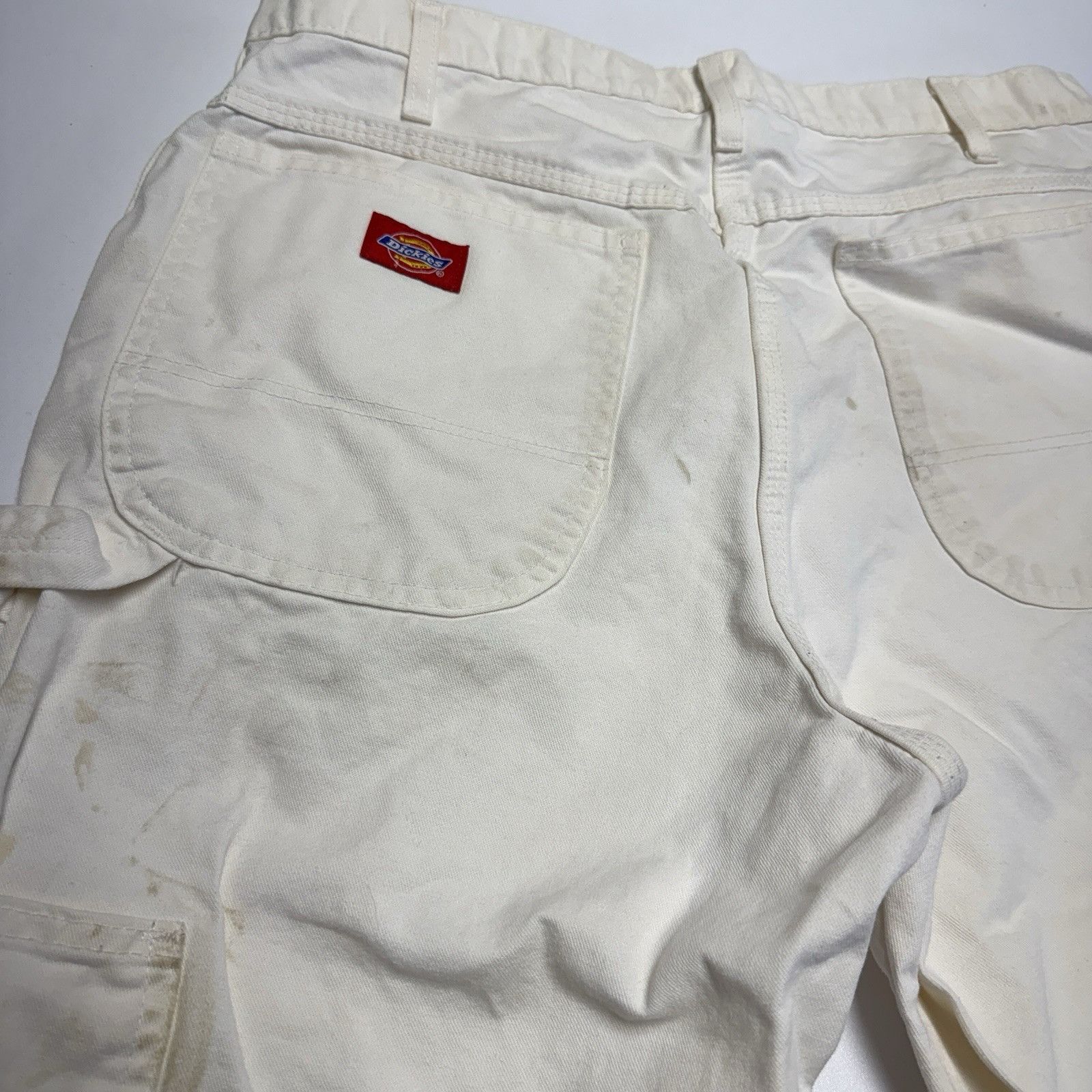 Dickies Dickies Painter Pants Mens 34x34 (32x32.5) White Carpenter W Size US 34 / EU 50 - 8 Thumbnail