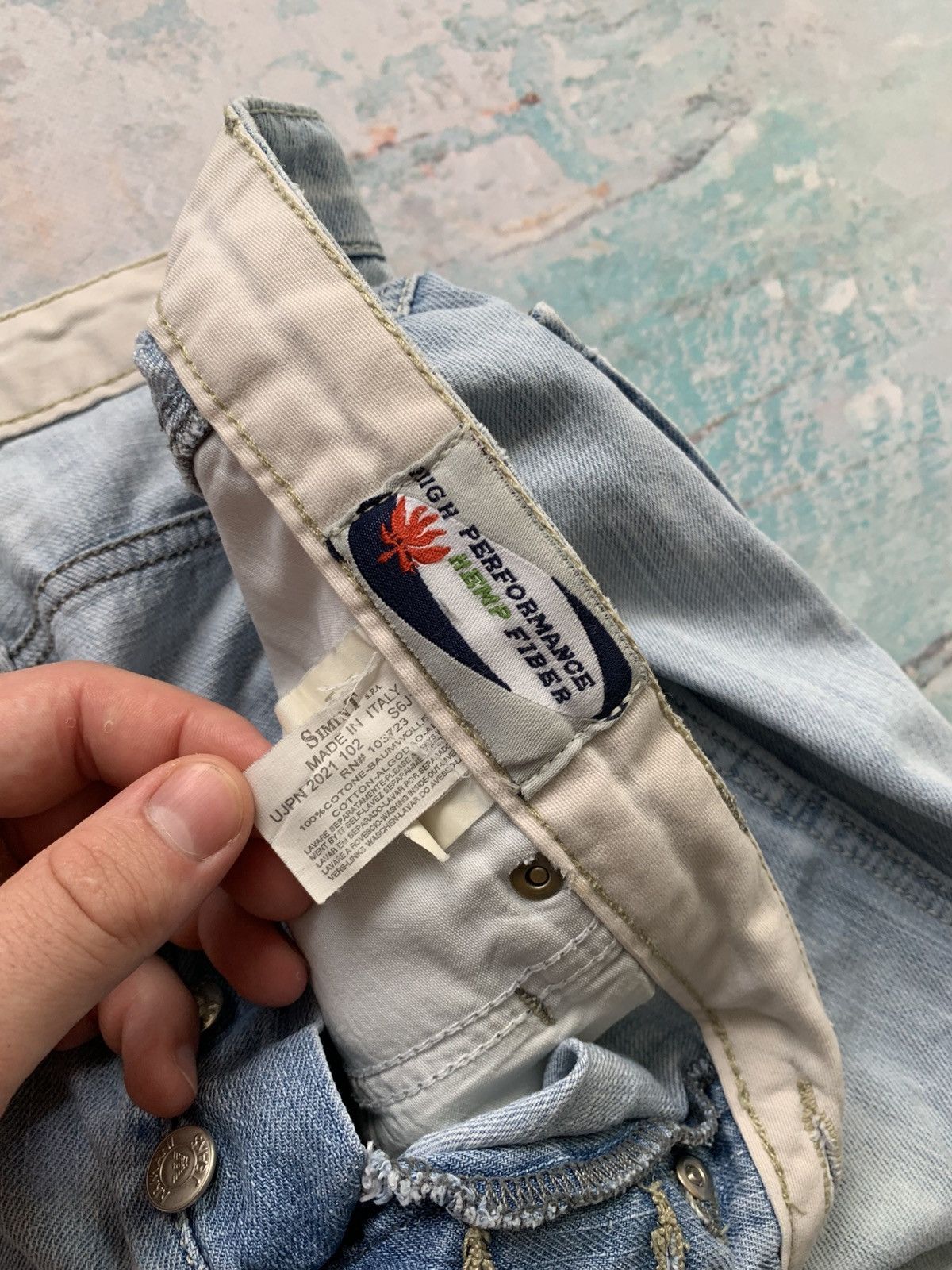 Armani Armani Y2K Distressed Denim Shorts Hype 2000s Destroyed Rare Size US 36 / EU 52 - 19 Thumbnail