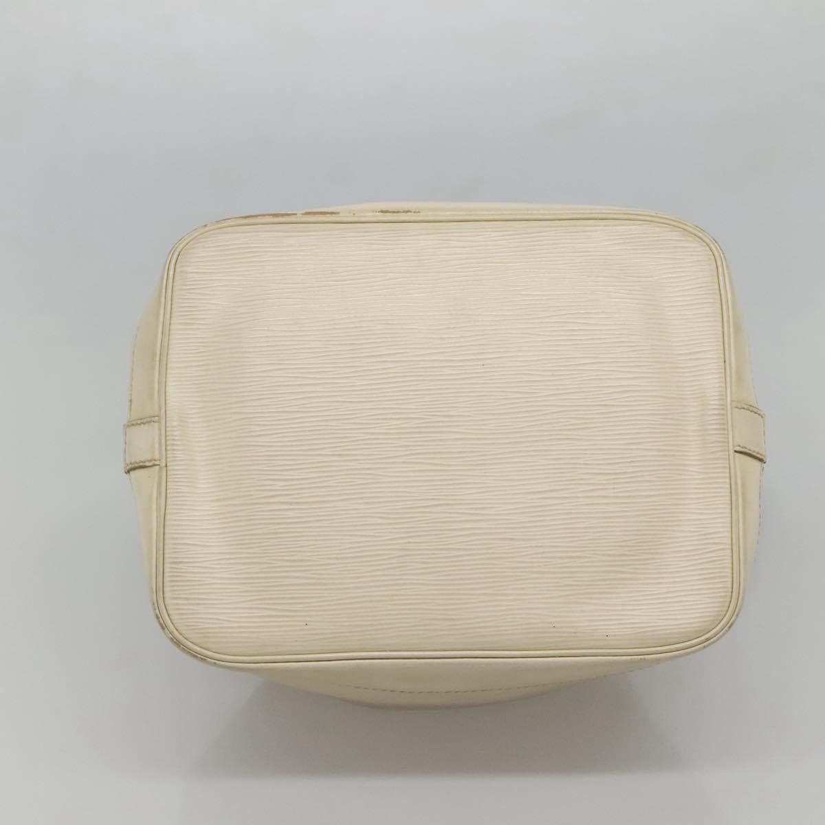 Louis Vuitton LOUIS VUITTON Epi Petit Noe Shoulder Bag White Yvoire Size ONE SIZE - 9 Thumbnail