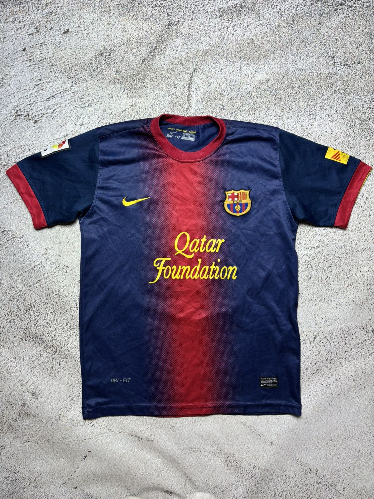 Nike Jersey Messi Barcelona Nike 2012 2013 football y2k navy blue Size US S / EU 44-46 / 1 - 2 Thumbnail